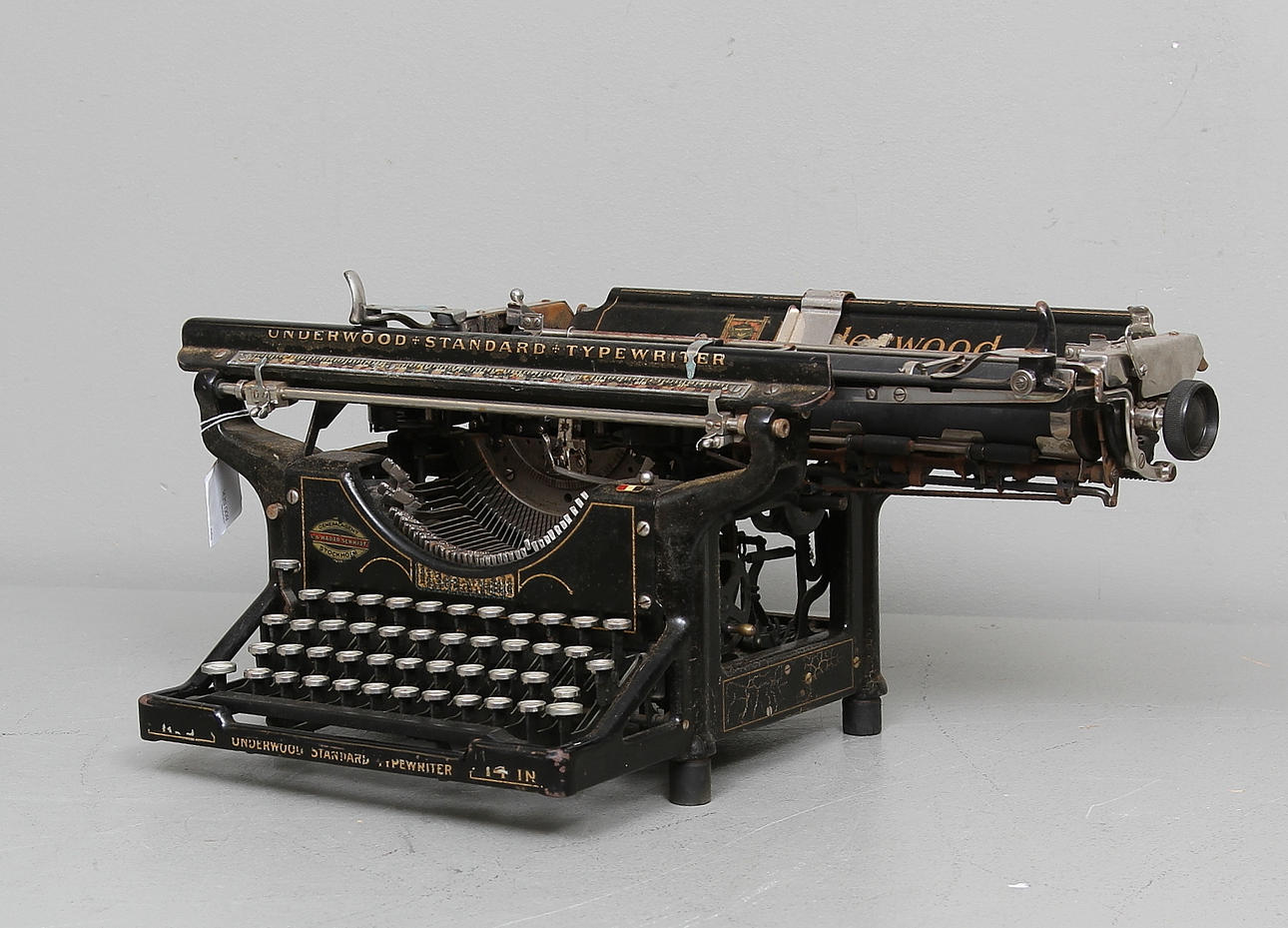 SKRIVMASKIN, Underwood, USA, 1900-talets första kvartal.