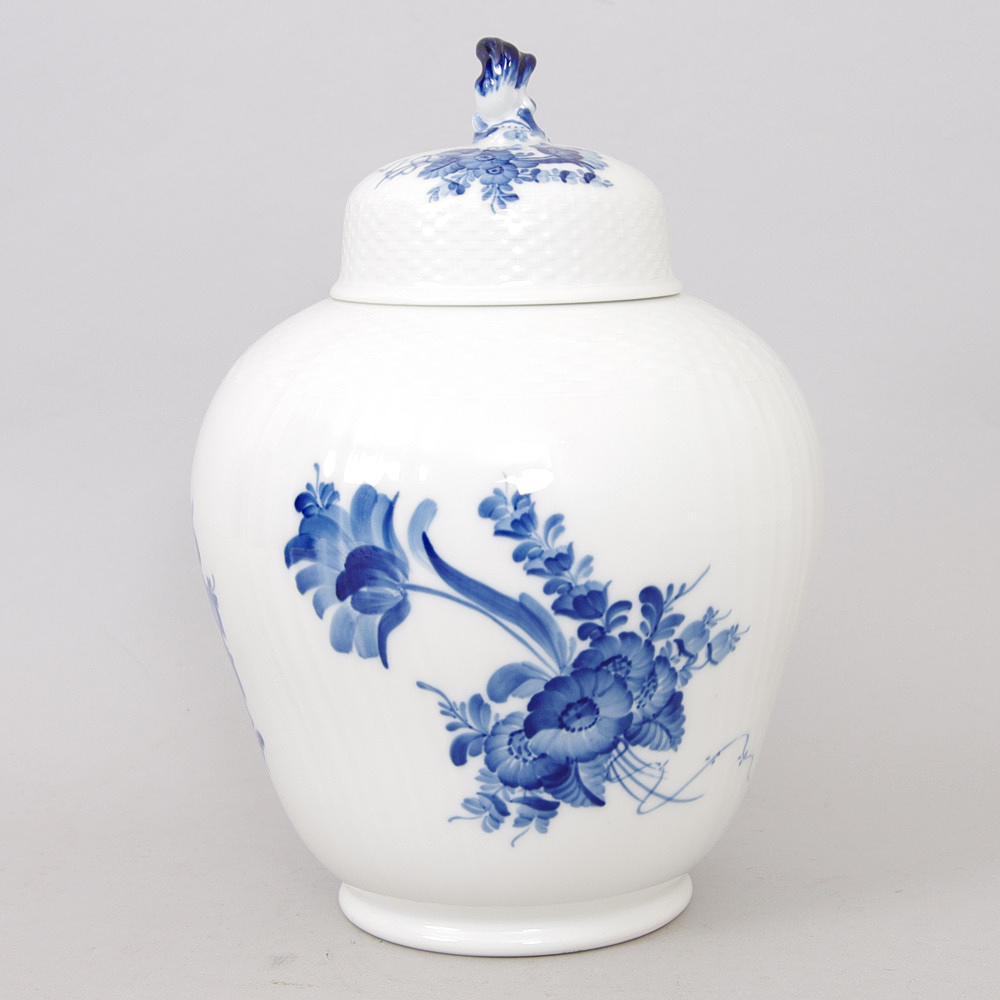 LOCKURNA, "Blå blomster", Royal Copenhagen.