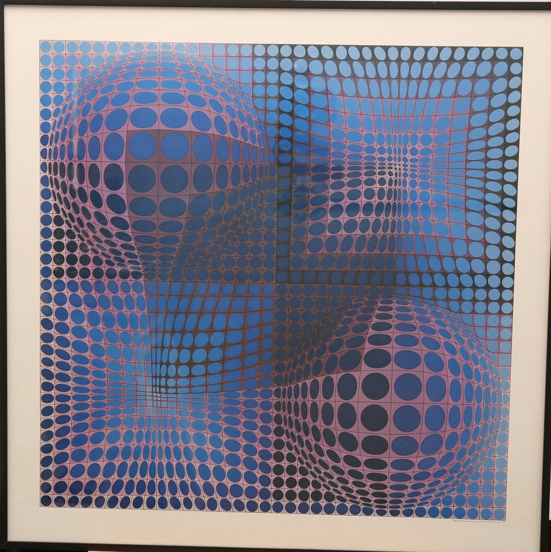 VICTOR VASARELY. Poster, Composition, Gallery Börjesson.