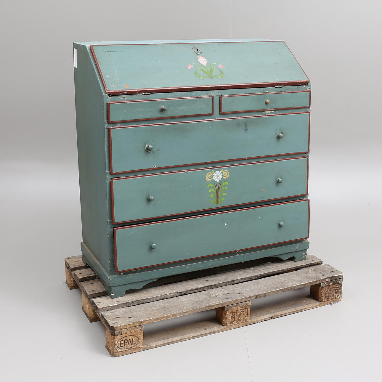 SKRIVBYRÅ, 1800-talets mitt/andra hälft.