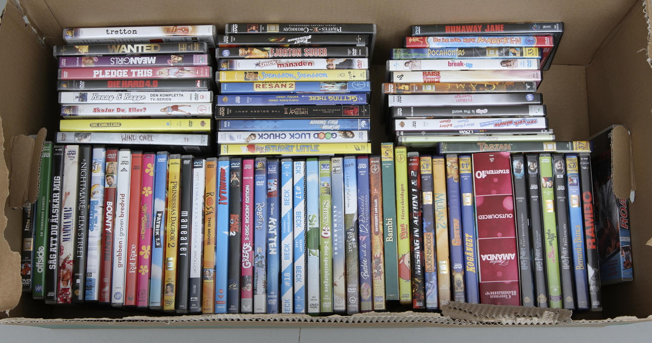 DVD FILMER, ca 77 st.