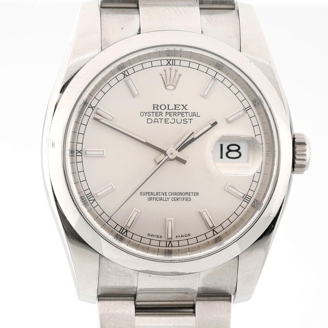 ROLEX DATEJUST Reloj de pulsera, acero, automático, fecha, 2016.