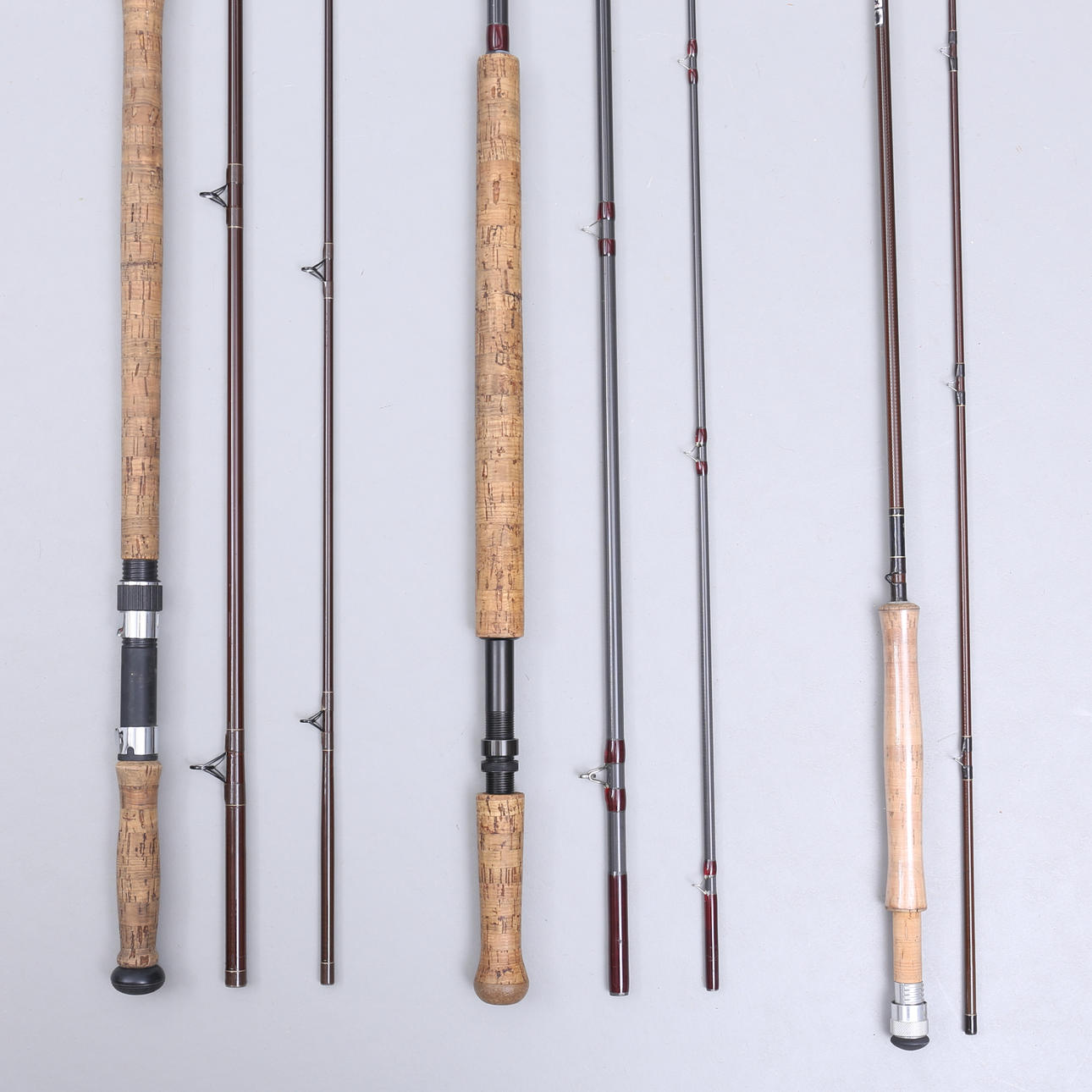 FLUGFISKESPÖN, 3 st, Loop samt Daiwa.