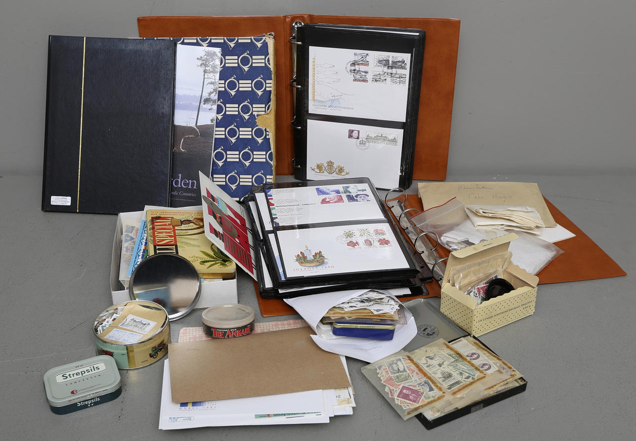 FRIMÄRKEN med mera.