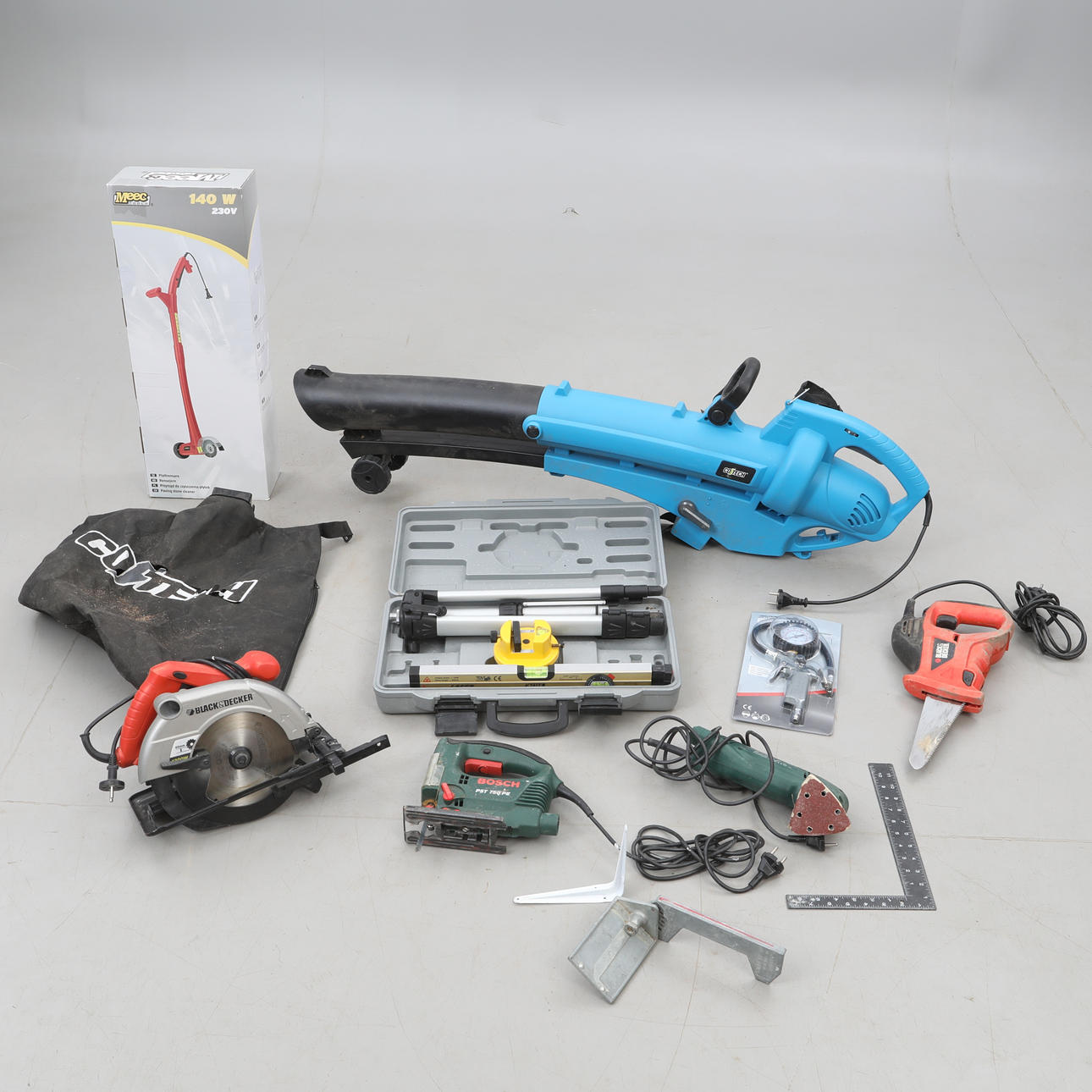 ELVERKTYG, bla Bosch Meec tools, 8 delar.