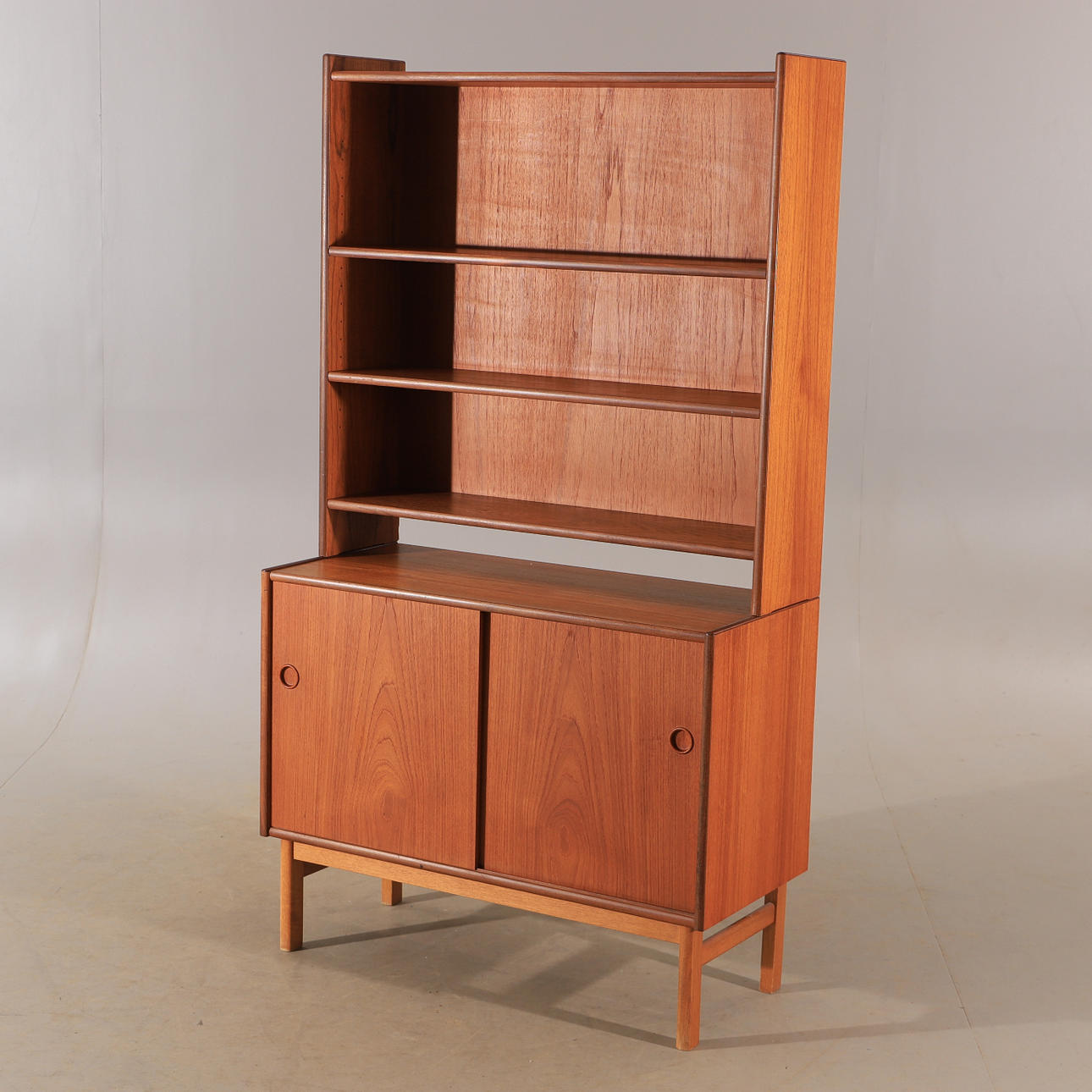 BOKHYLLA, teak, 1900-talets mitt.