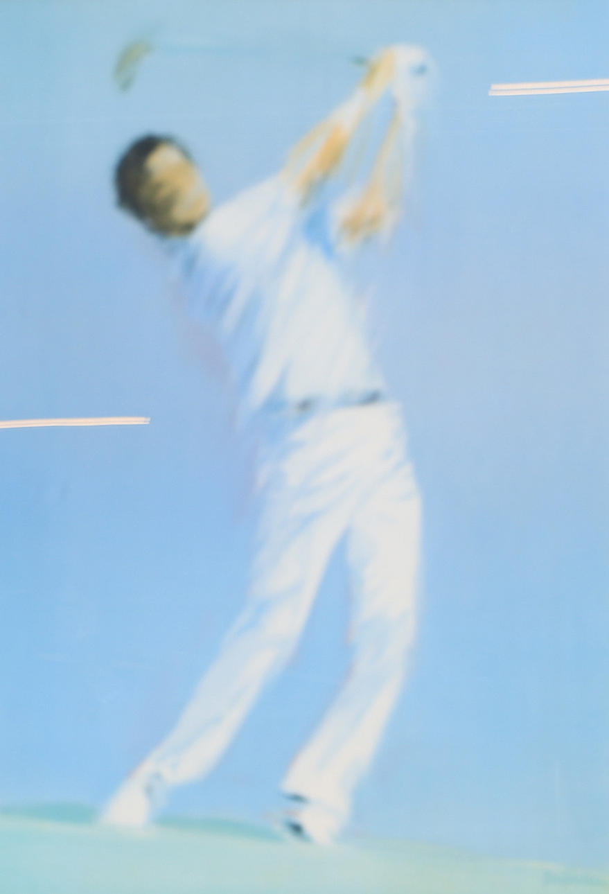 PIERRE DOUTRELEAU. Golfare, tryck.