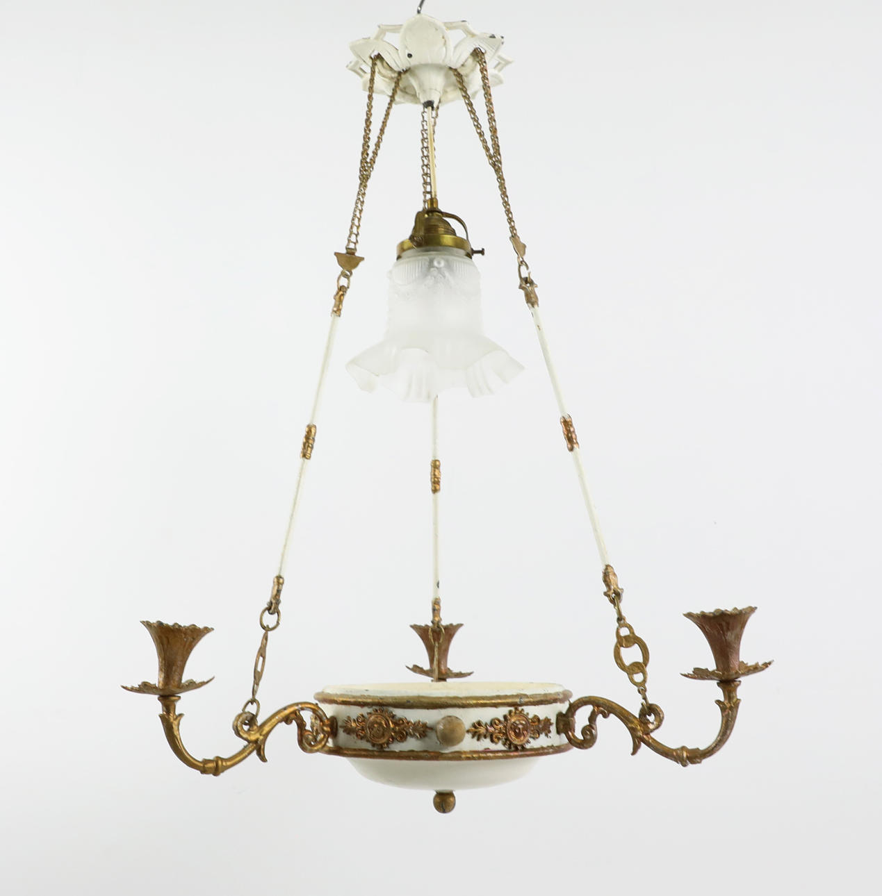 CEILING LAMP, empire, 19th century.