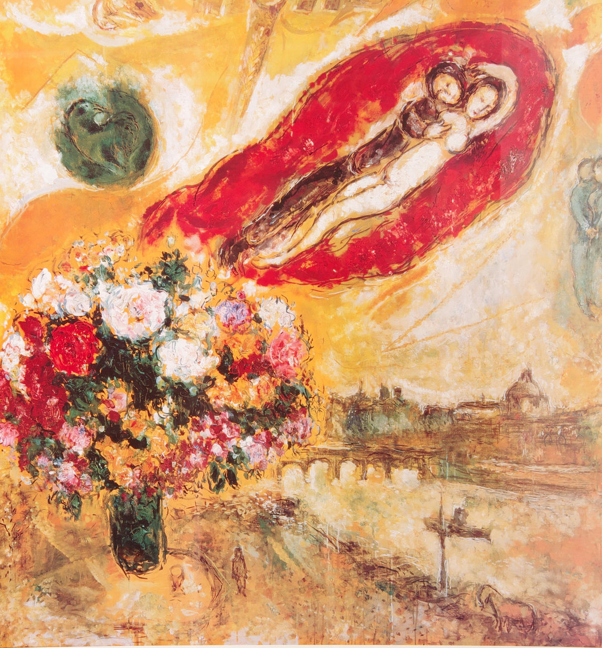UTSTÄLLNINGSAFFISCH, Chagall, Kunsthaus Zürisch.