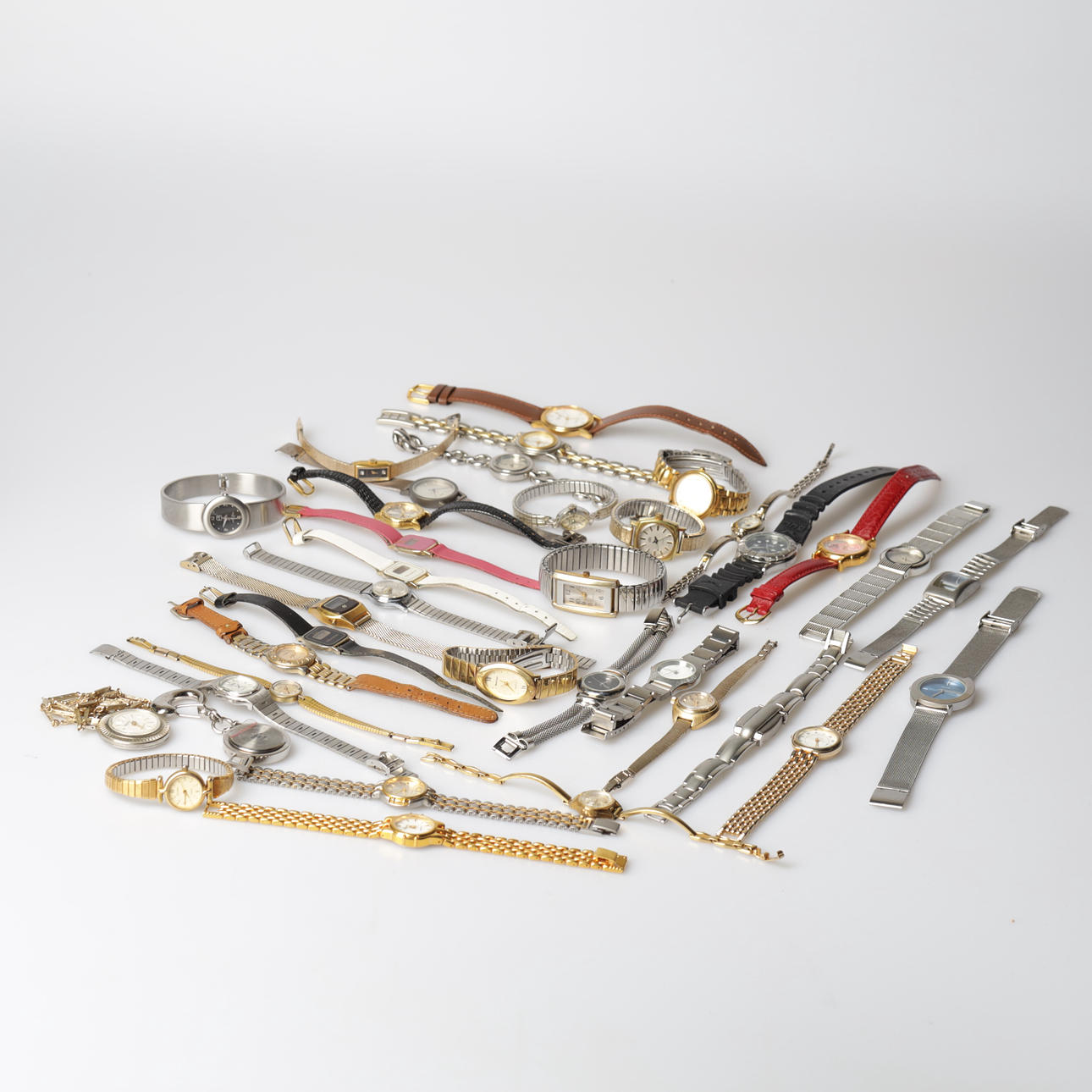 BRACELET WATCH, approx. 36 pcs., i.a. Citizen, 19/2000s.
