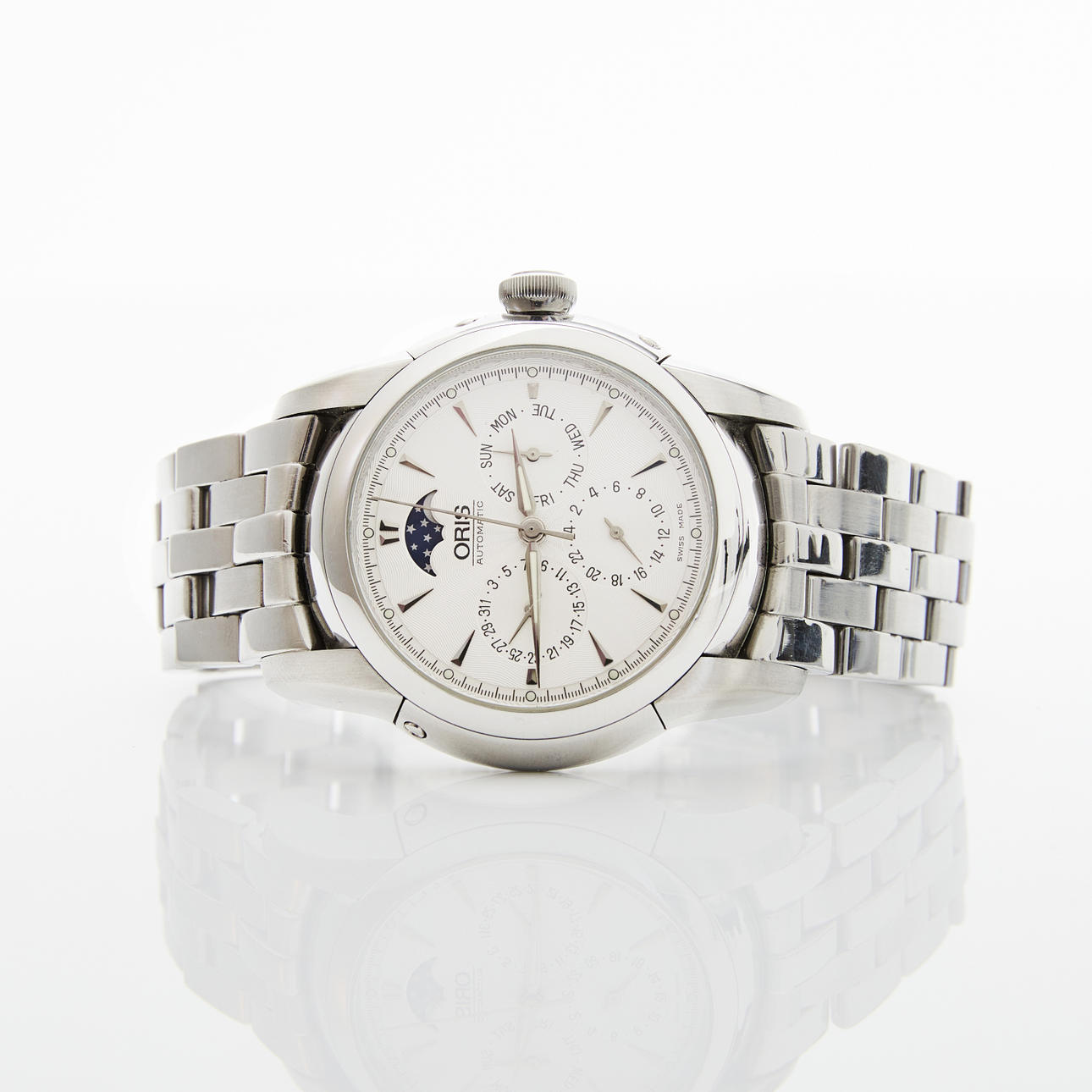ORIS, wristwatch, Artelier Complication, steel.