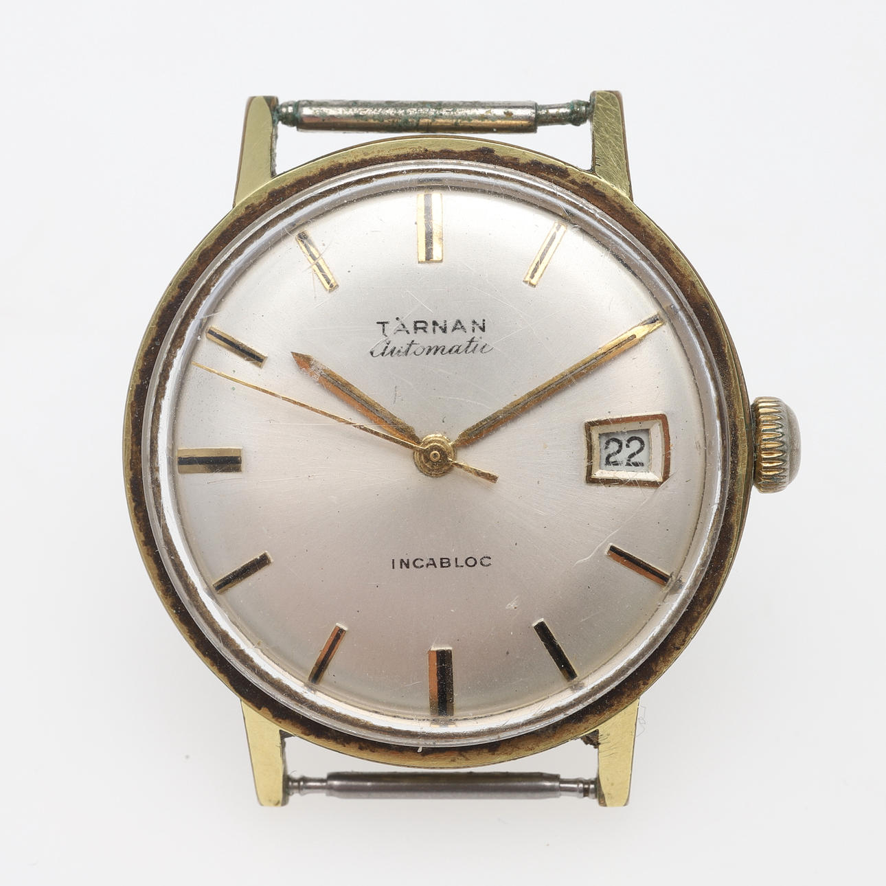 ARMBANDSUR, Tärnan automatic, guld på stål.