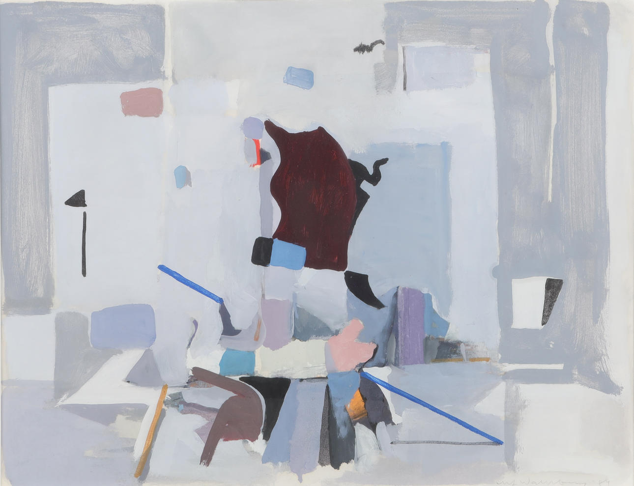 ULF WAHLBERG. Koostumus, guassi.