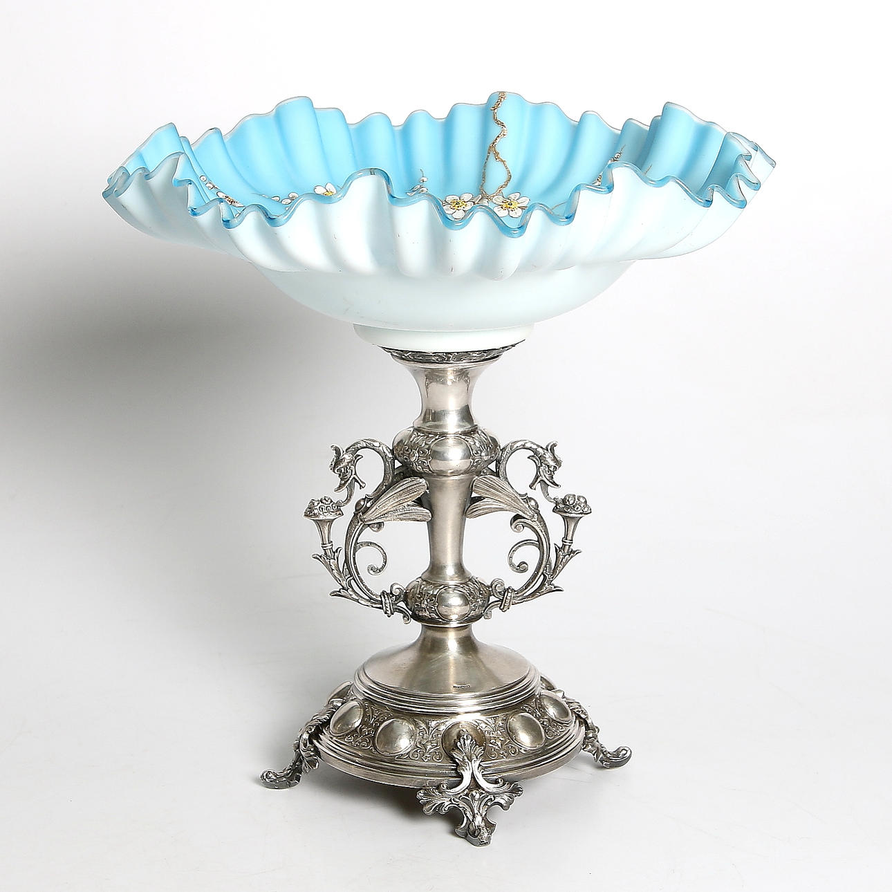 BORDSUPPSATS, GAB, Nysilver. 1900-talets början.