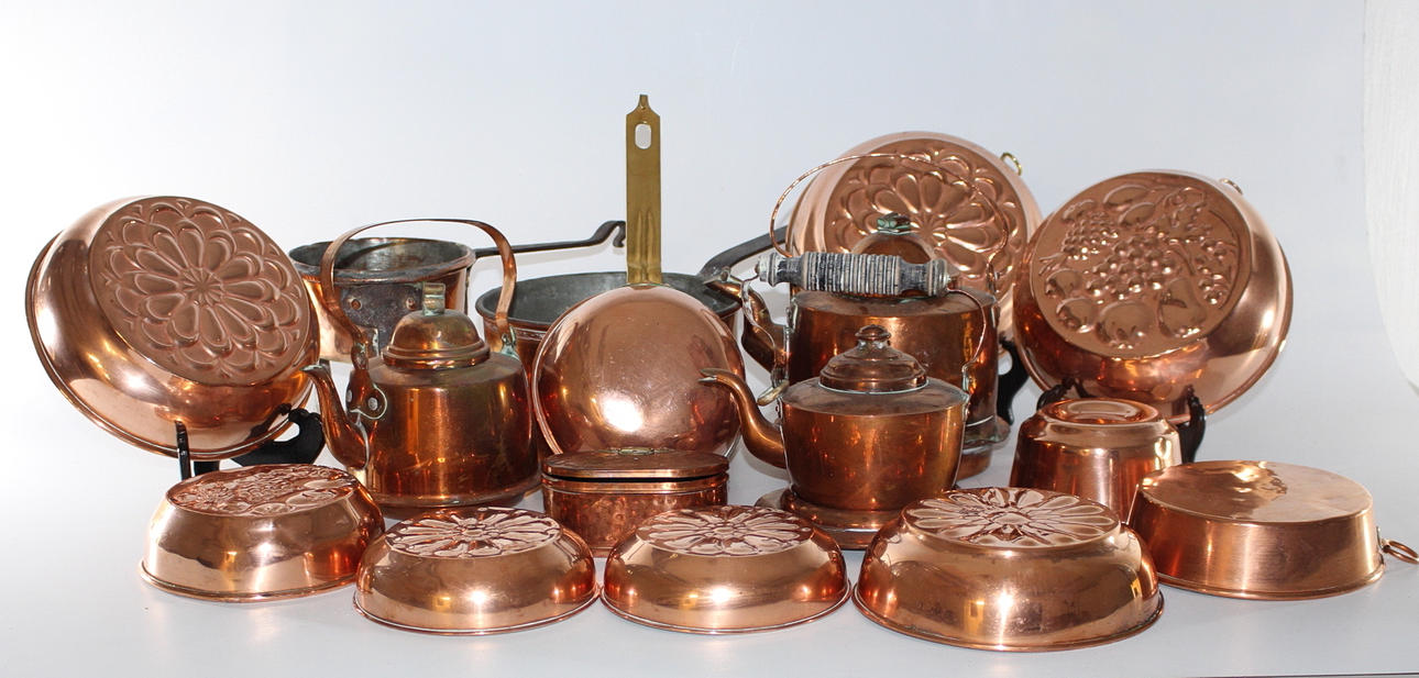 KOPPARFÖREMÅL, 16 st.