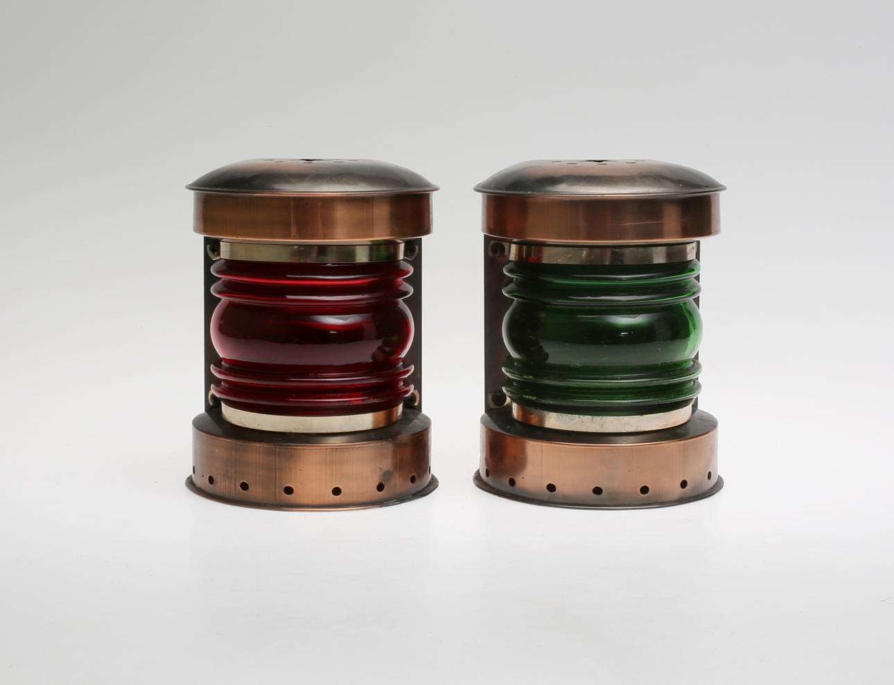 LANTERNOR, 2 st, mässing.