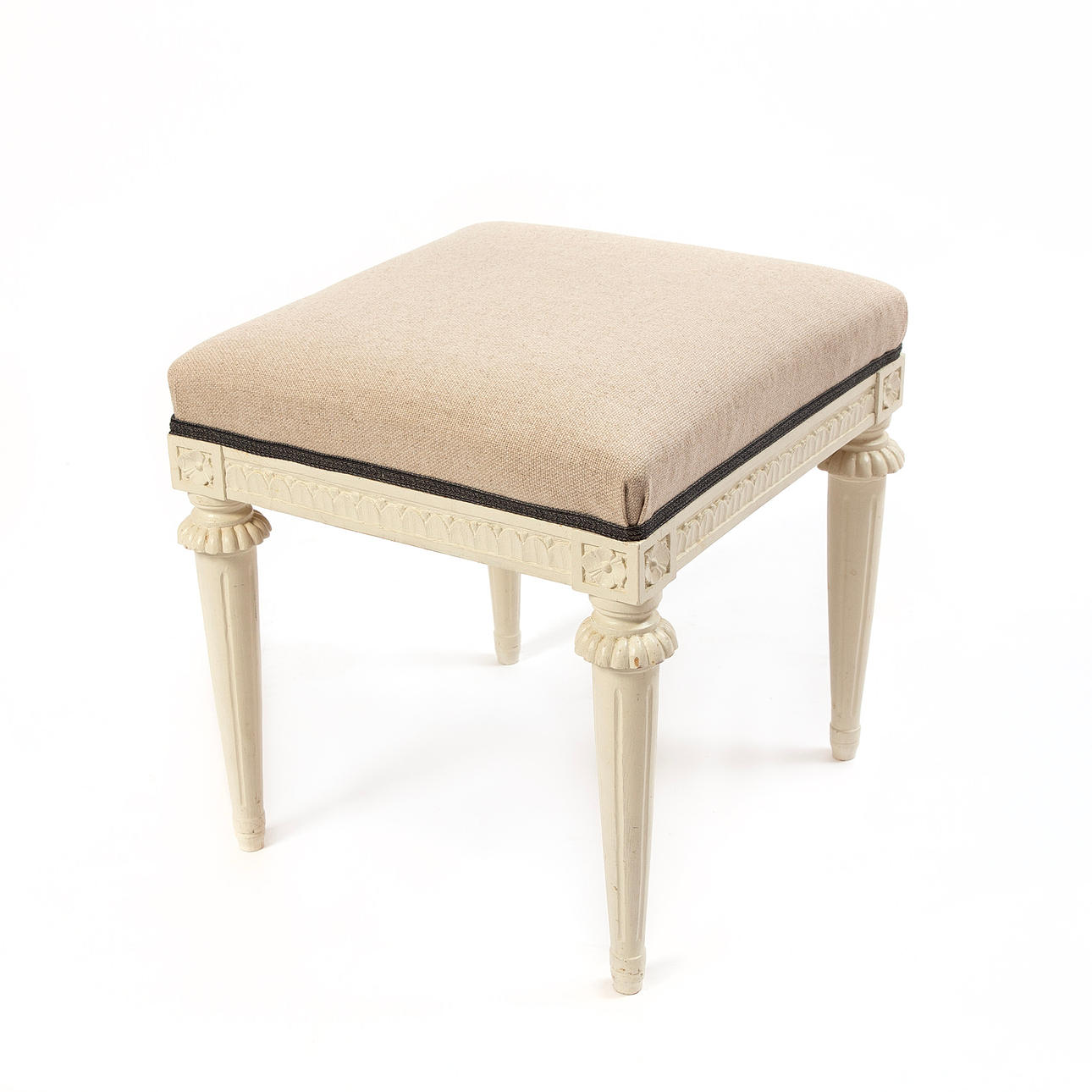 STOOL, Gustavian, 18th century.