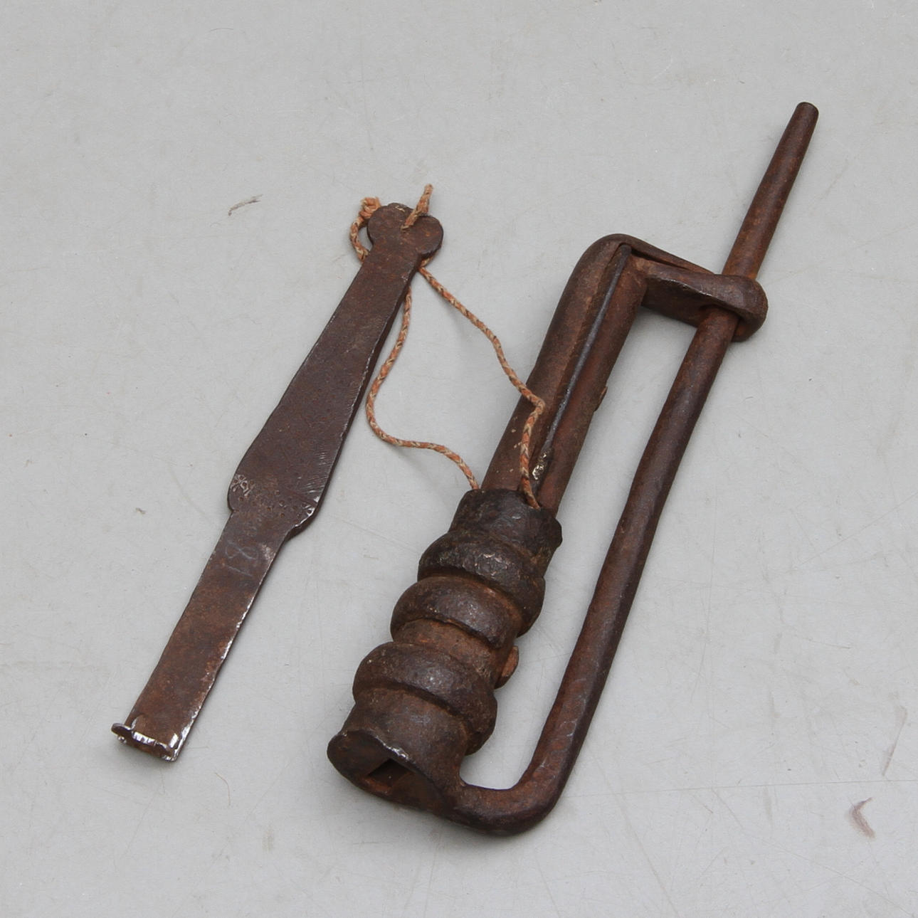 LÅS, smide, 1600-tal.