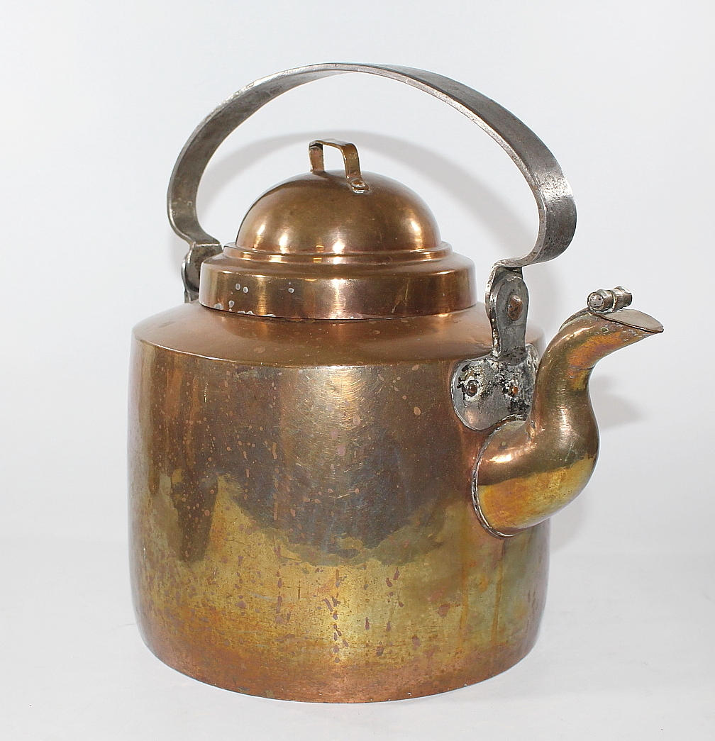 STOR KAFFEPANNA, koppar 1800-tal.
