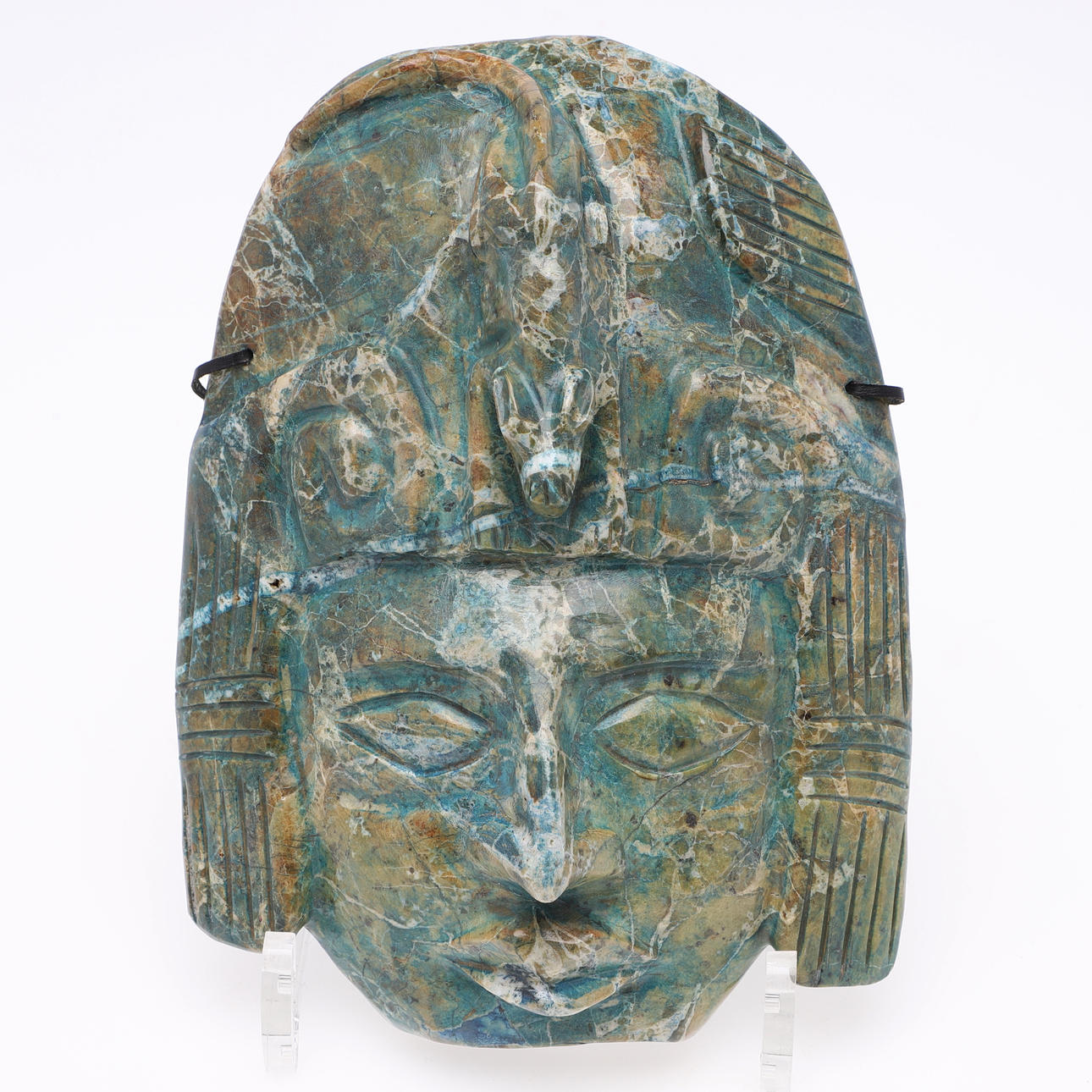 MASK, green stone.