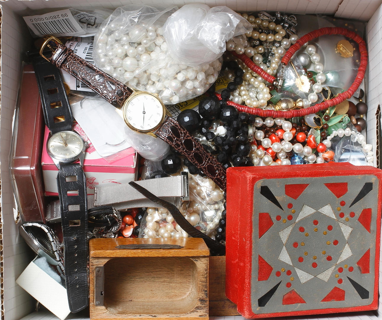 BIJOUTERIER och ARMBANDSUR, 1900-2000-tal.