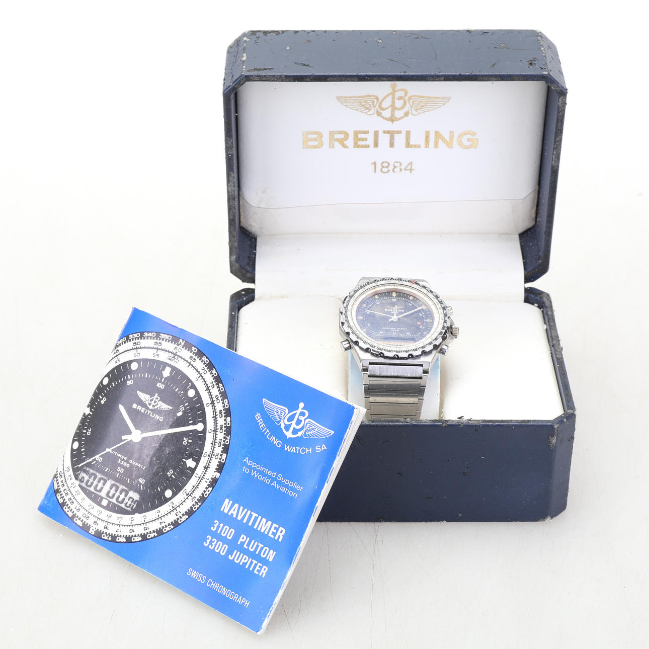 UHR, BREITLING, Navitimer 3300 Jupiter, irakische Luftwaffe, 1986.