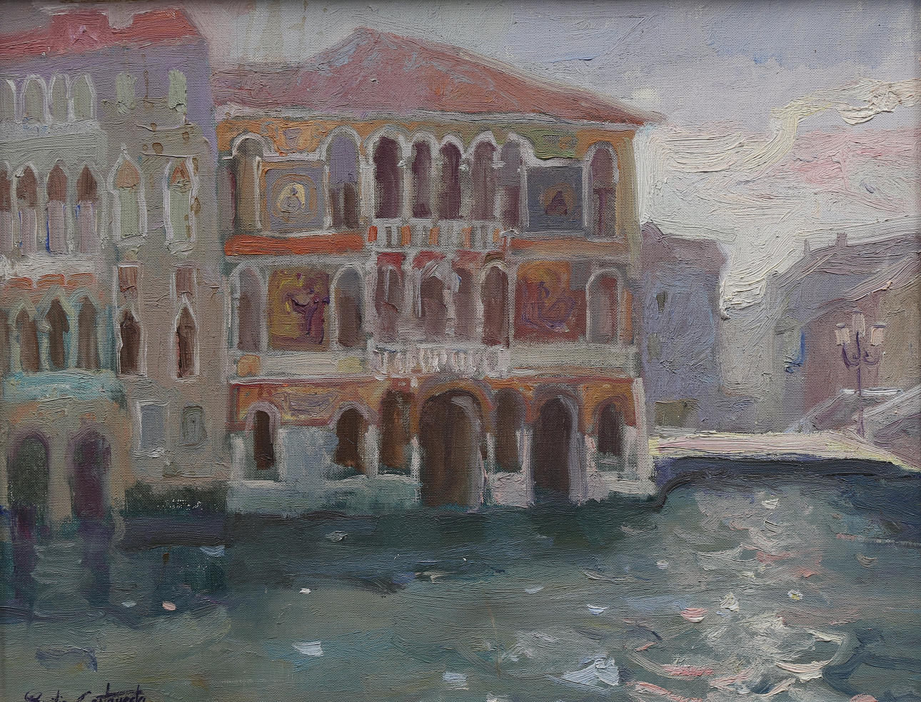 EMILIA CASTAÑEDA. "Casa Ducal, Venecia".