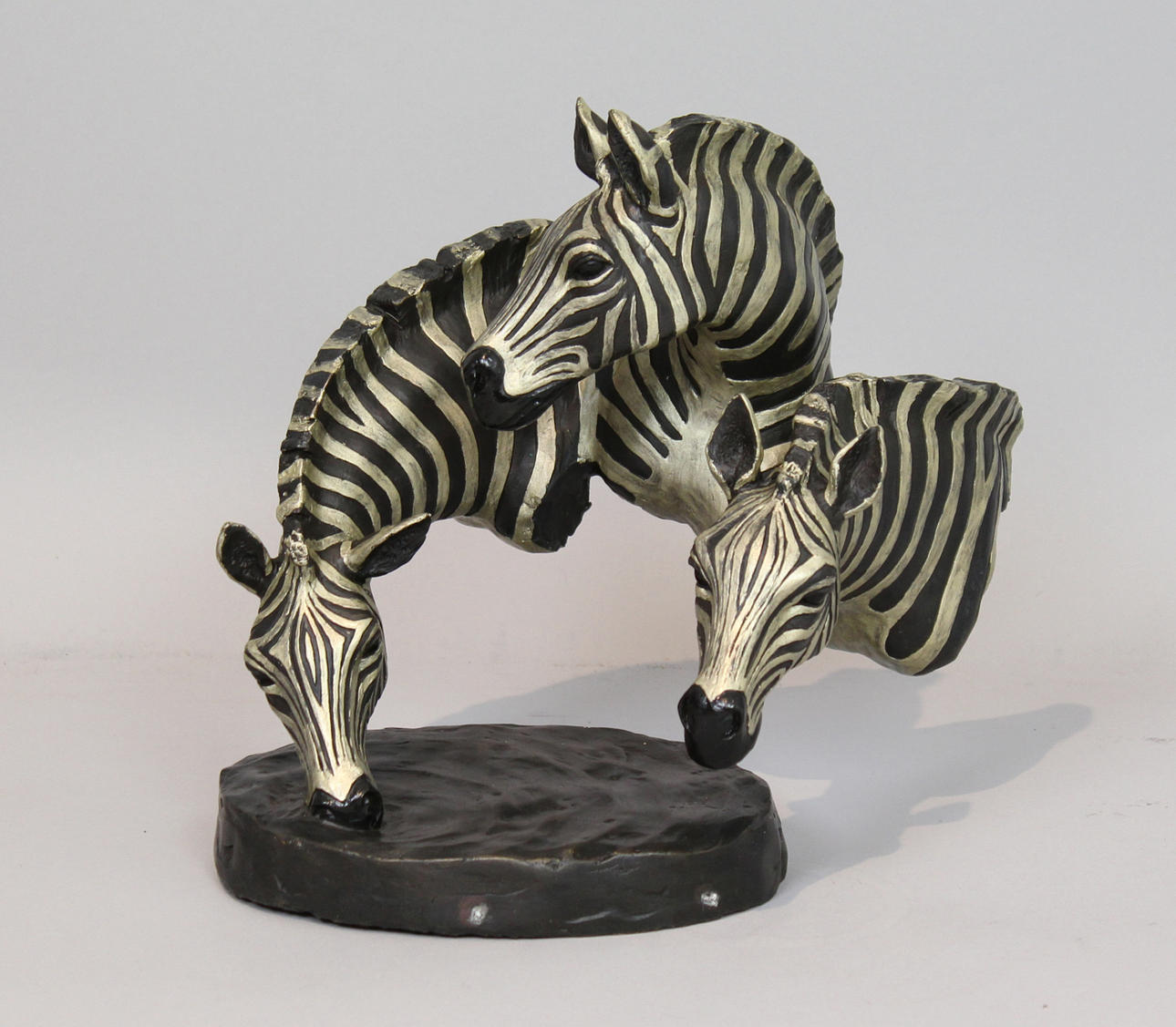 LOET VANDERVEEN. Zebror. Brons. Signerad.