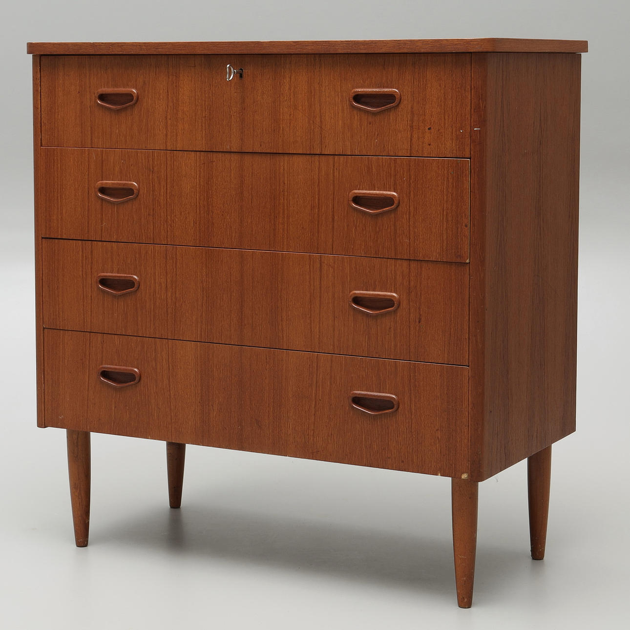 BYRÅ, teak, 1950/60-tal.