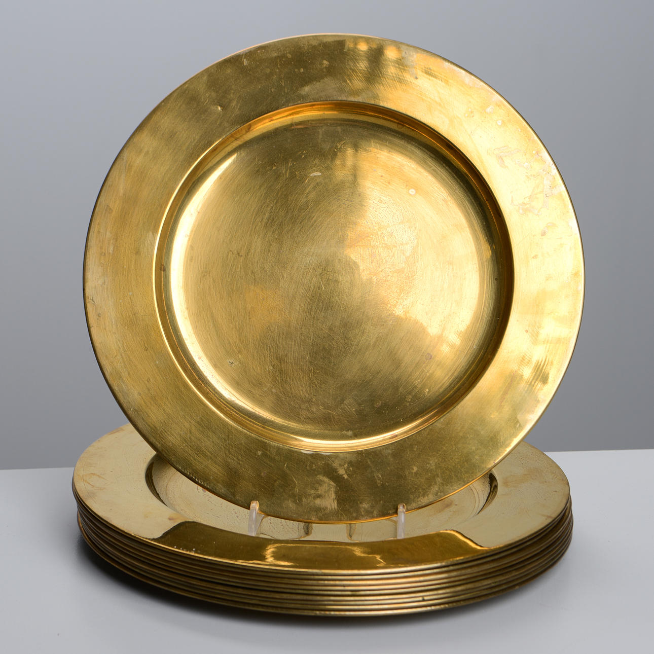 KUVERTTALLRIKAR, 10 st, mässing, 1900-tal.