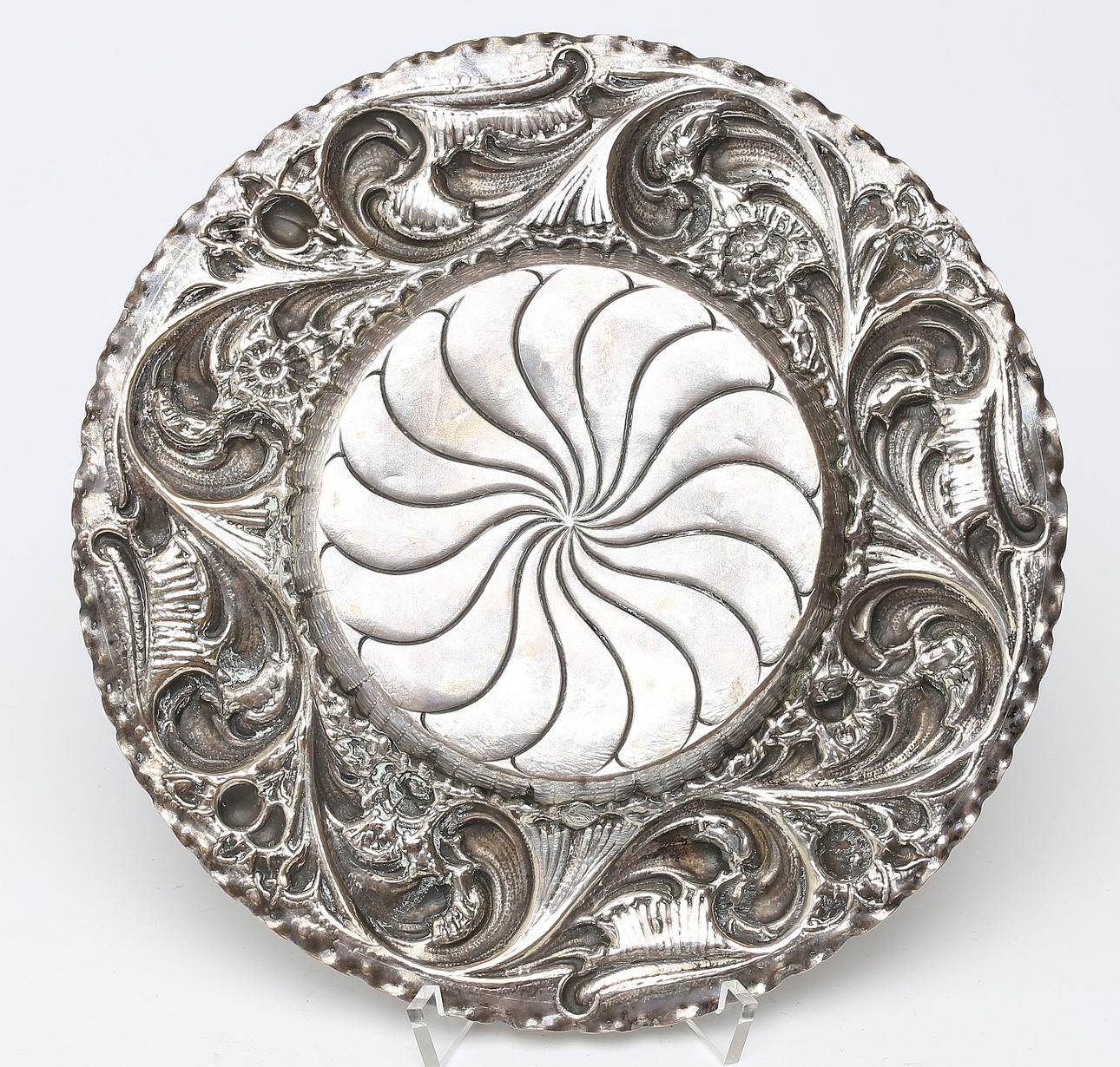 FAT, silver, barockstil, 1900-tal. Silver & Metall - Nysilver - Auctionet