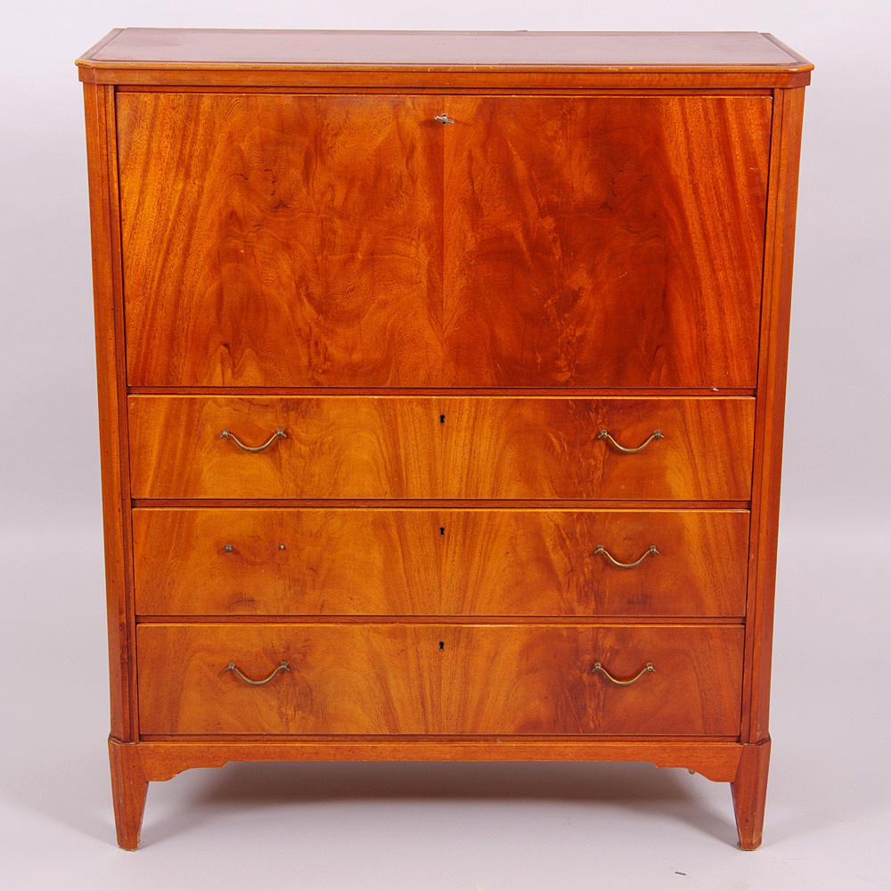 CHIFFONJÉ, mahogny, 1900-talets mitt.