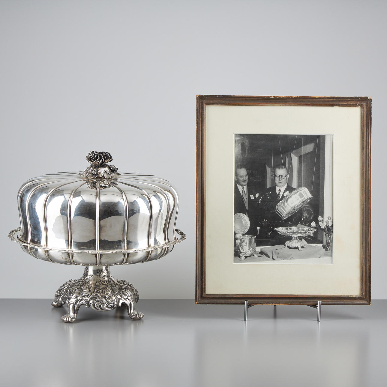 KAKFAT MED KUPA, silver, Kultakeskus, Åbo 1950.