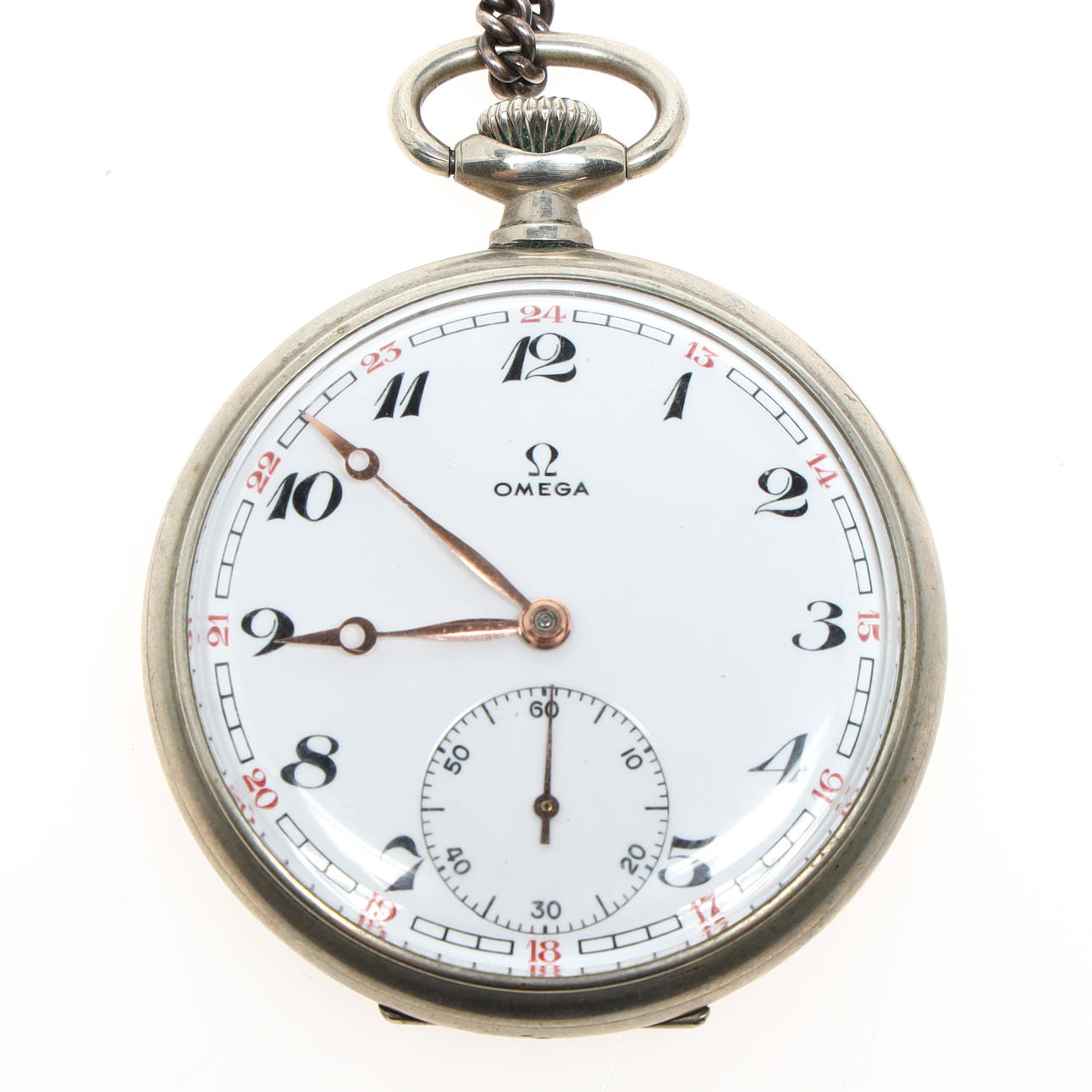 OMEGA, reloj de bolsillo, hacia 1954.