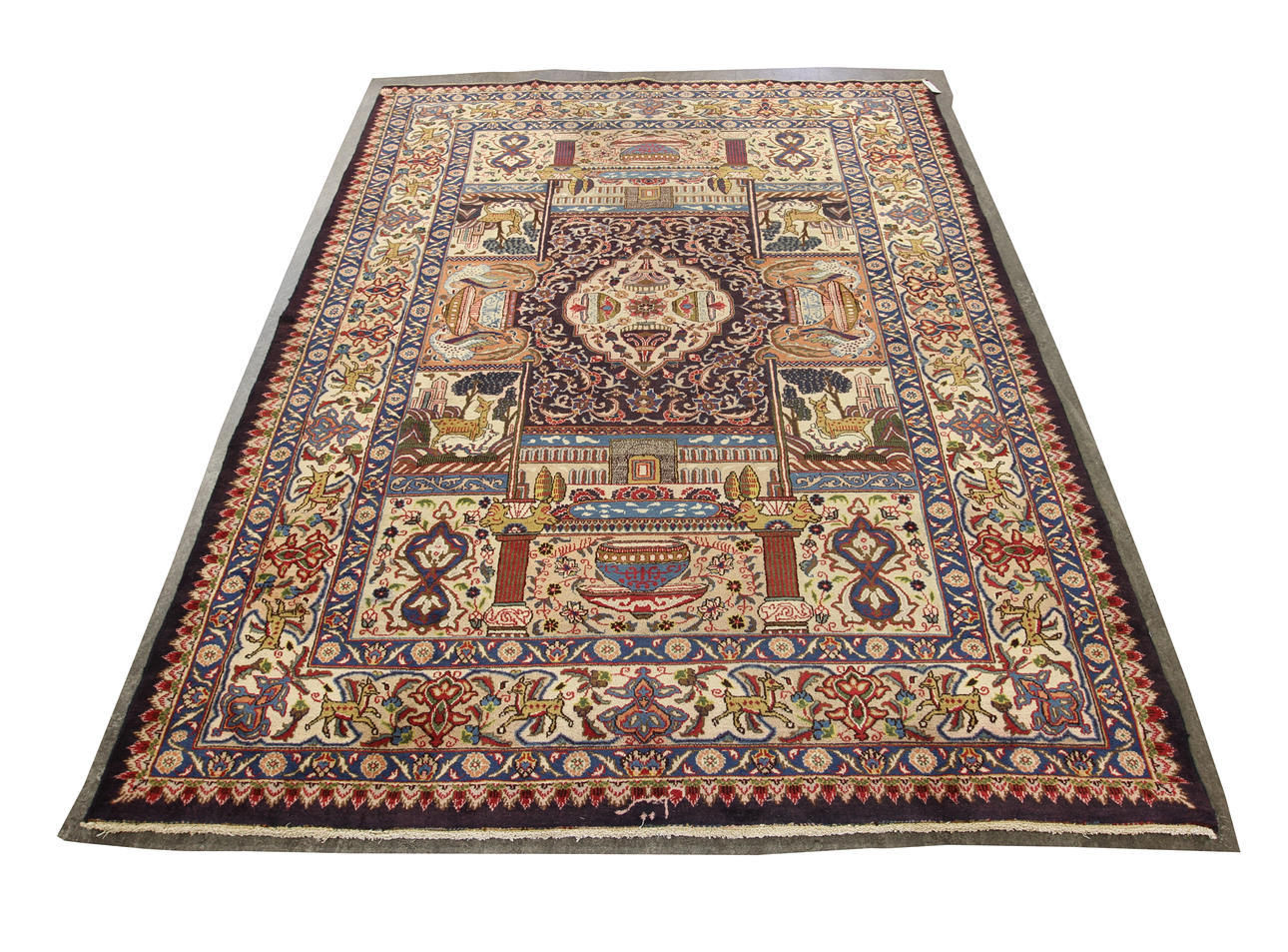 ORIENTALISK MATTA. Kashmar, 303 x 204 cm.