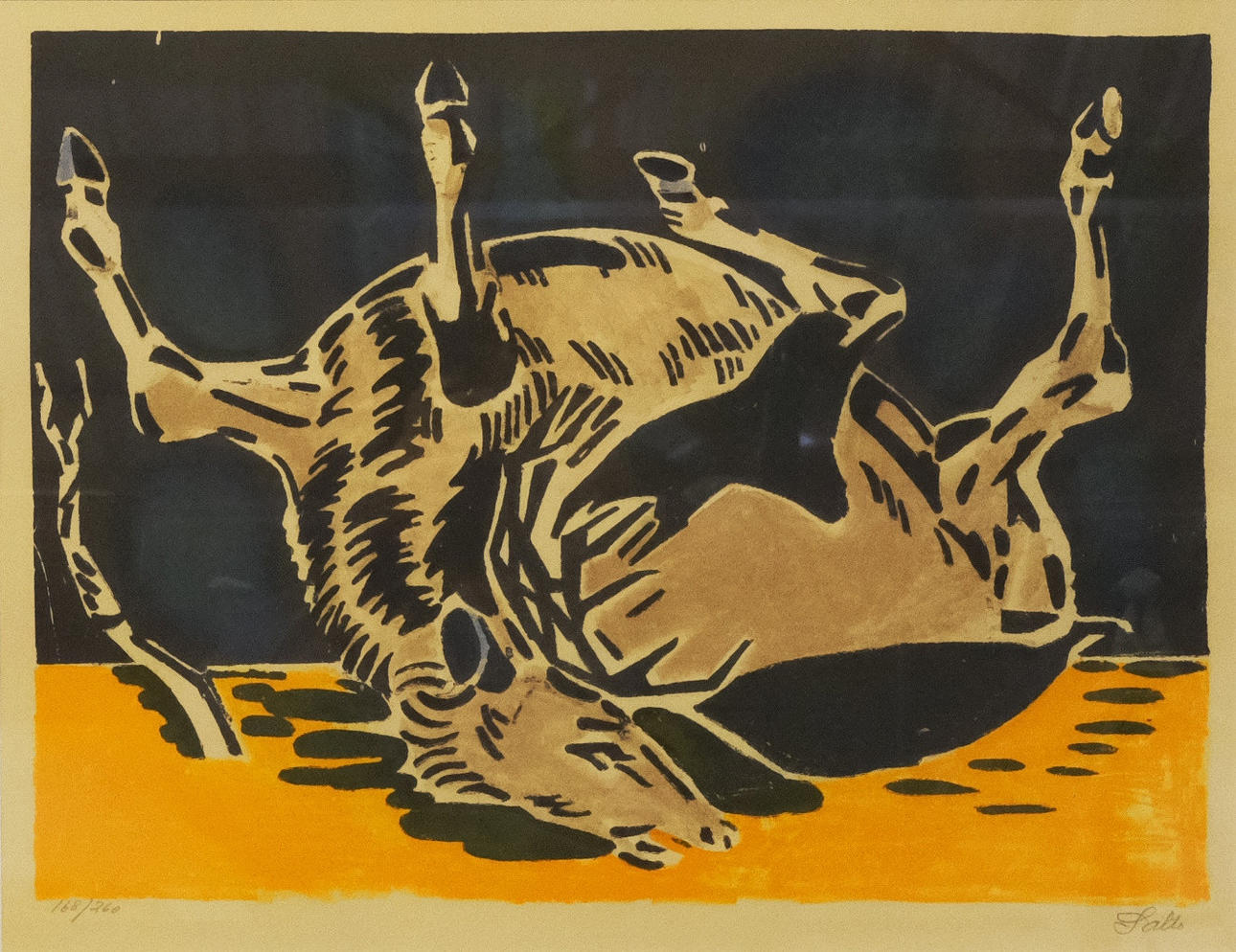 AXEL SALTO. LITOGRAFI.