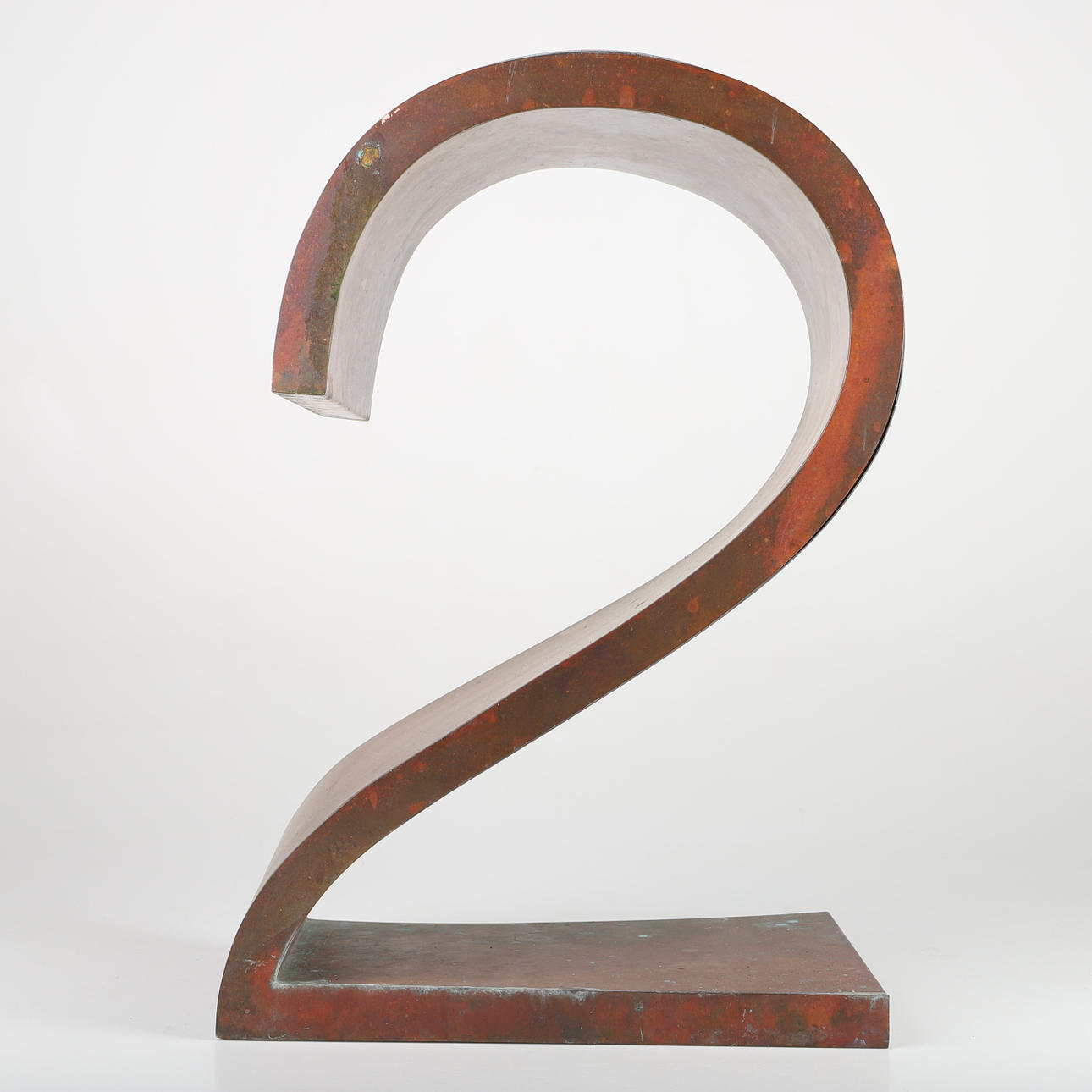 SKILT, kobberplade, 20. århundrede.