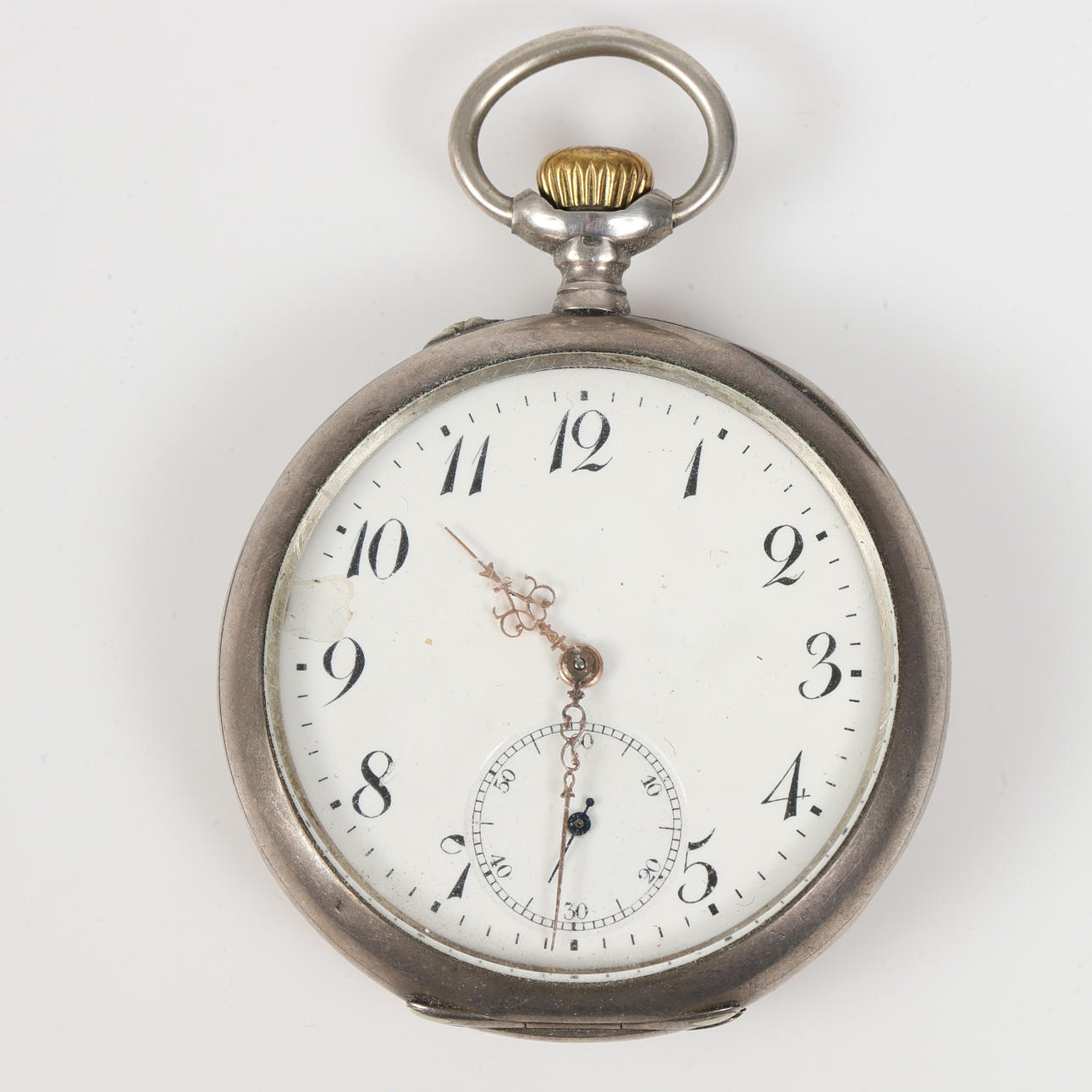 RELOJ DE BOLSILLO, Alcala, plata.