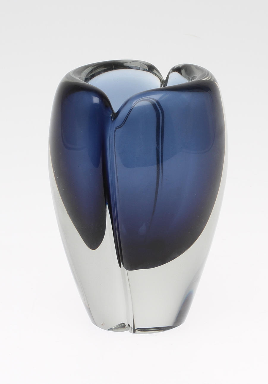 VAS, glas, signerad Kaj Franck Nuutajärvi Notsjö -68.