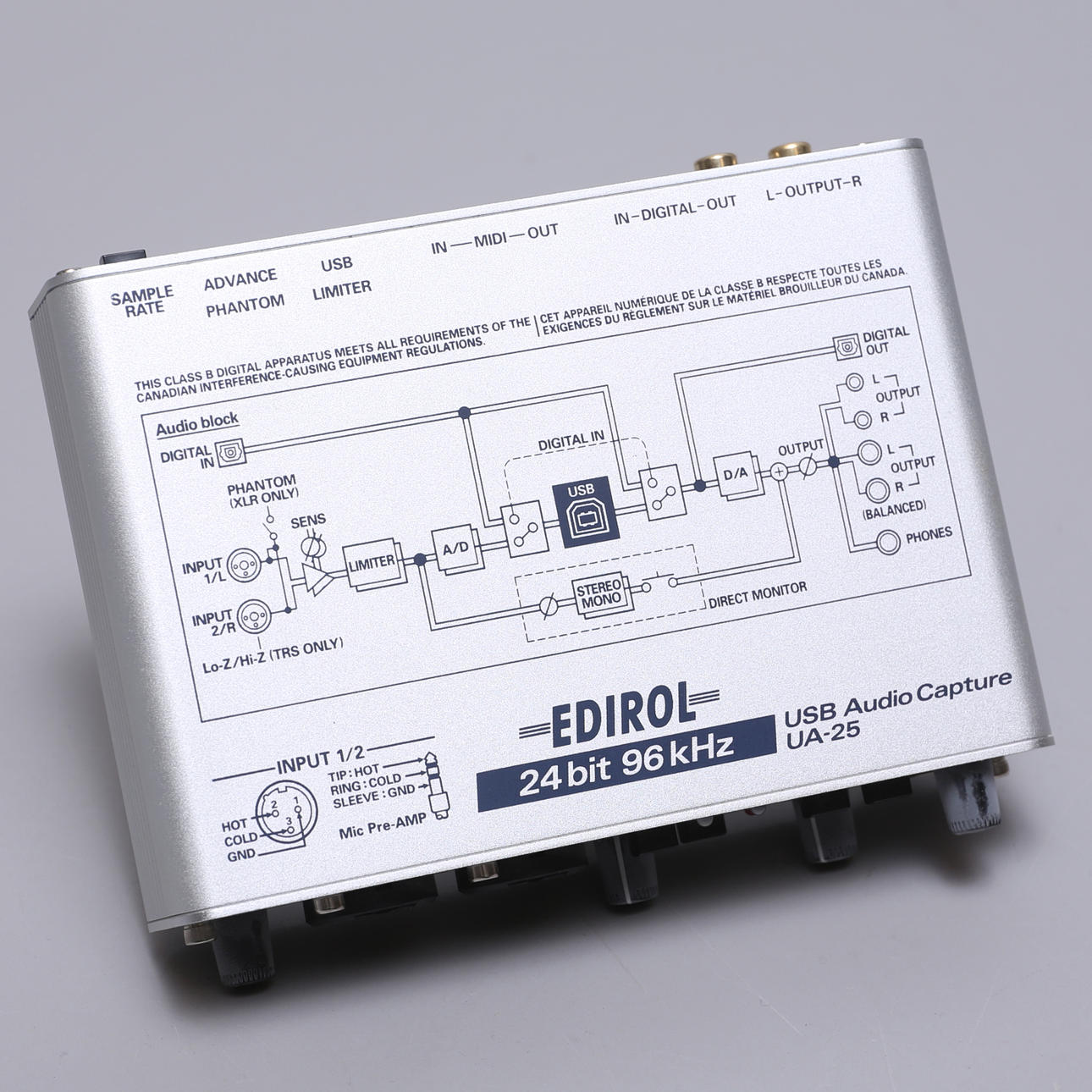 LJUDINTERFACE, Roland, Edirol UA-25.