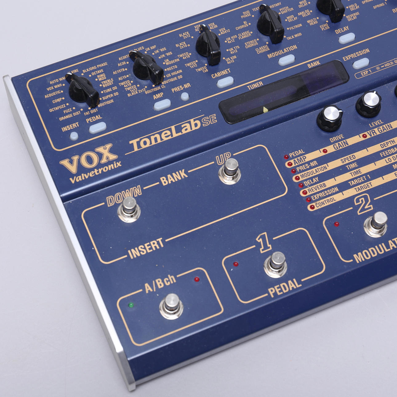 MULTIEFFEKT för gitarr, "VOX Valvetronic, Tonelab SE".