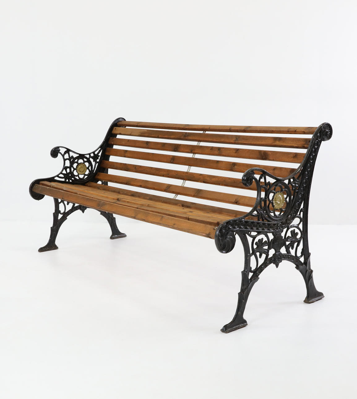 TRÄDGÅRDSSOFFA, gjutjärn, 1900-tal.