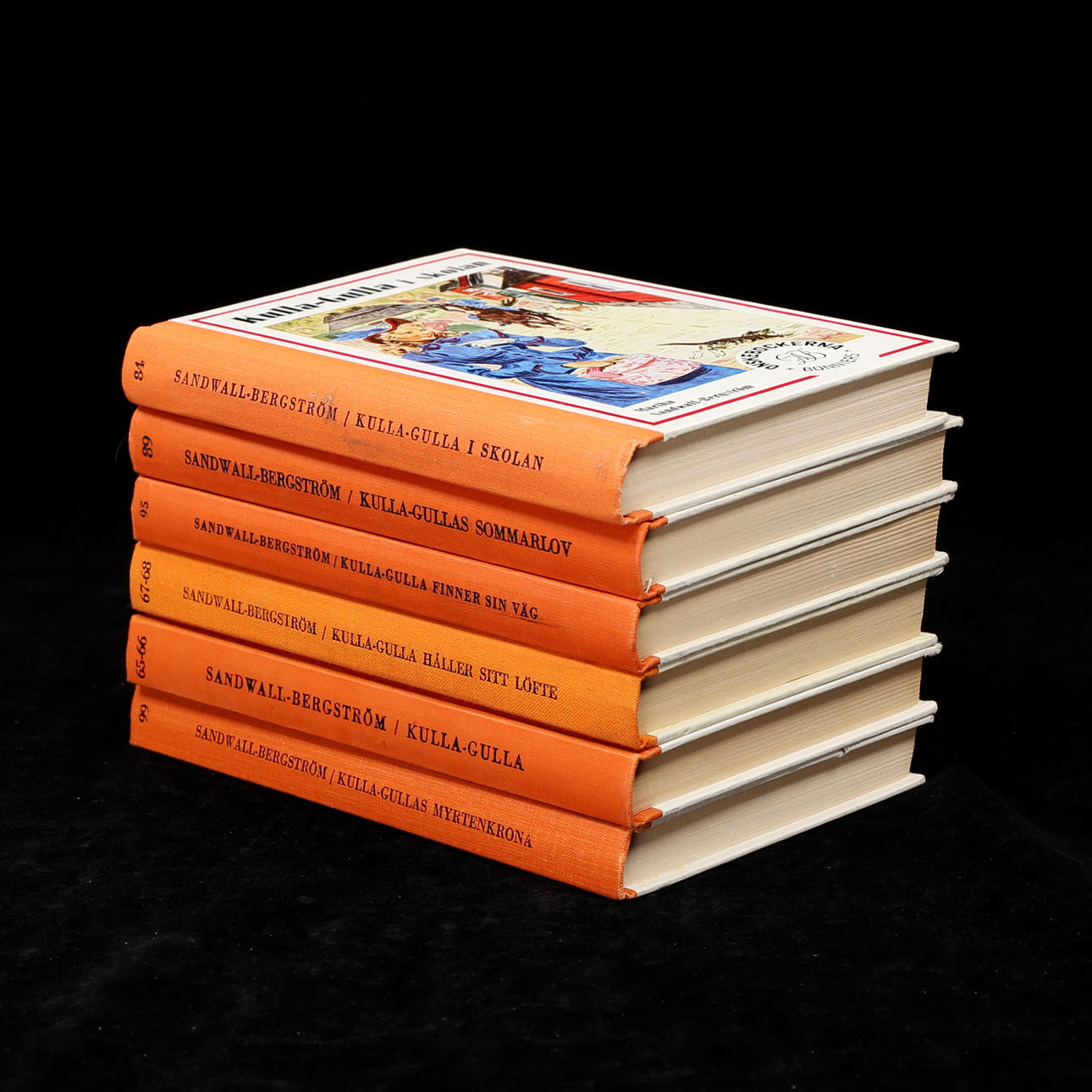 KULLA-GULLA, 6 libros, 1957-1960.