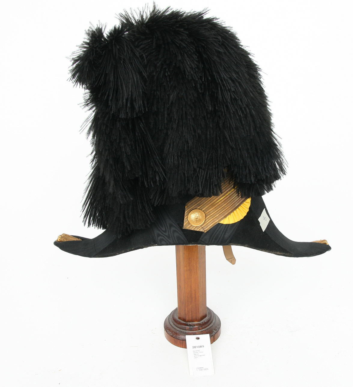 (541) BICORNE, svensk, modell Väg och vattenbyggnadskåren.