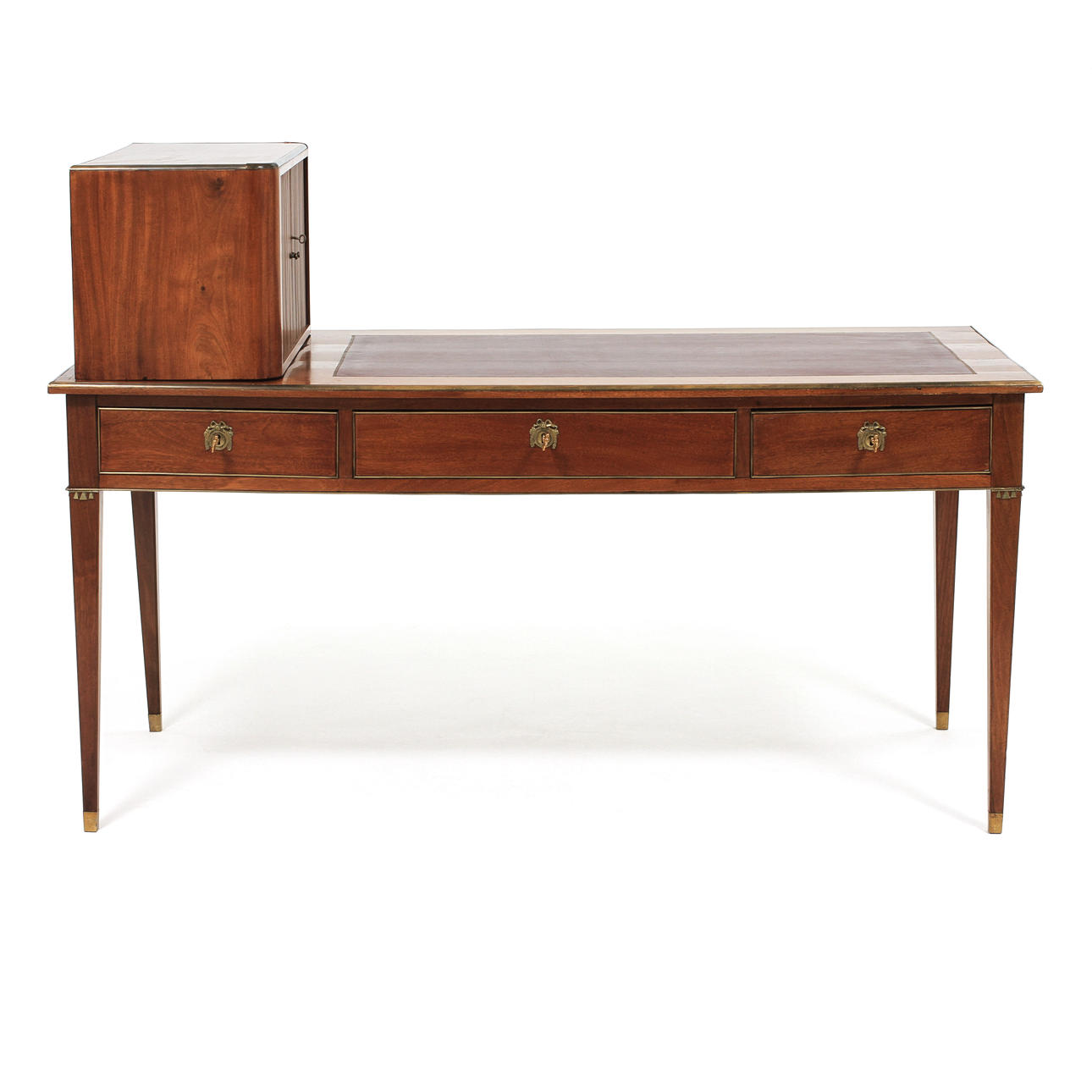 SKRIVBORD med uppsats, sengustavianskt 1800-talets början.
