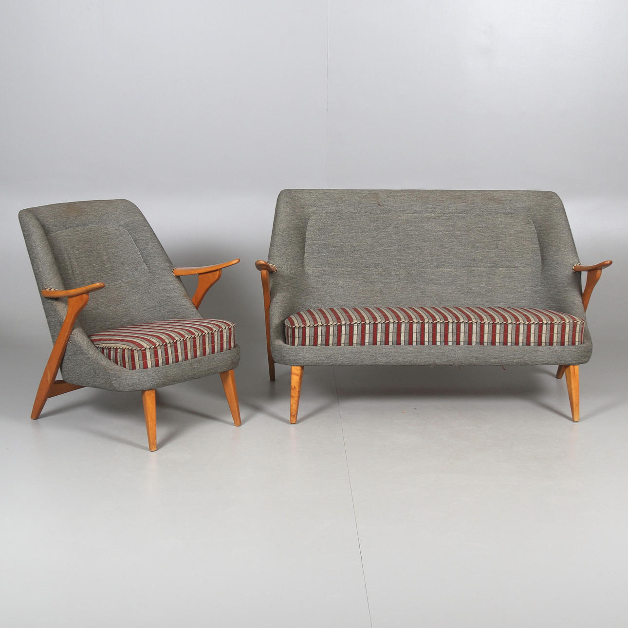 SOFÁ y BUTACA, "Falster", IKEA. 1956.