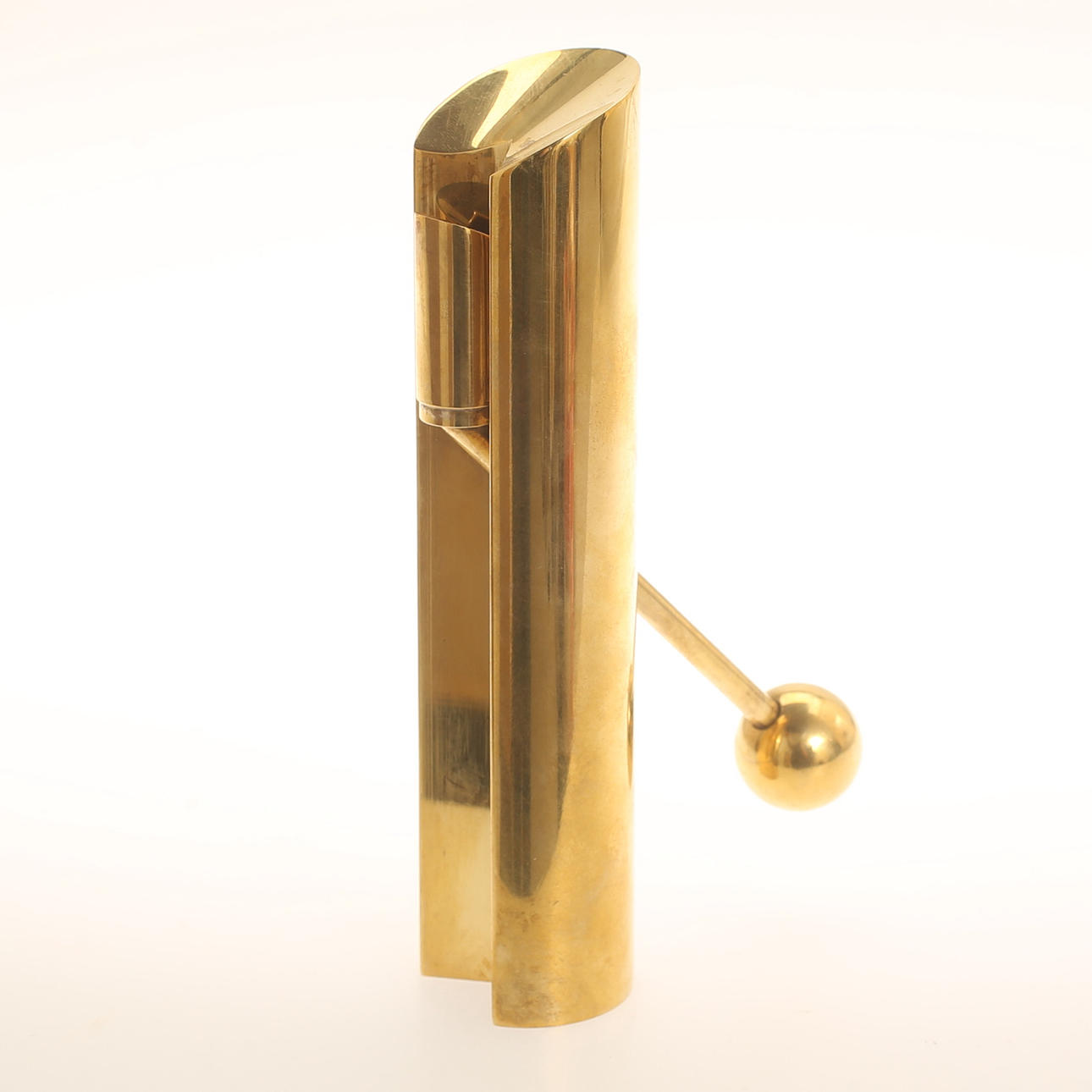 PIERRE FORSSELL. Leuchter, "Variable", Messing, Skultuna.