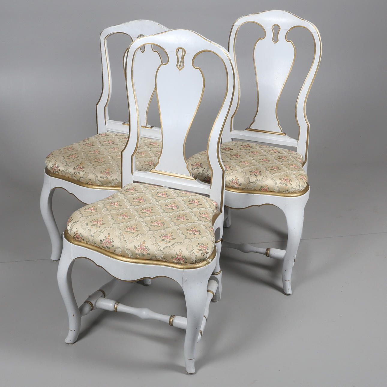 STOLAR, 3 st, rokoko, 17/1800-tal.