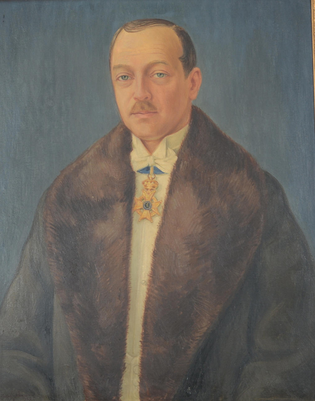 OIDENTIFIERAD KONSTNÄR. Olja på duk.