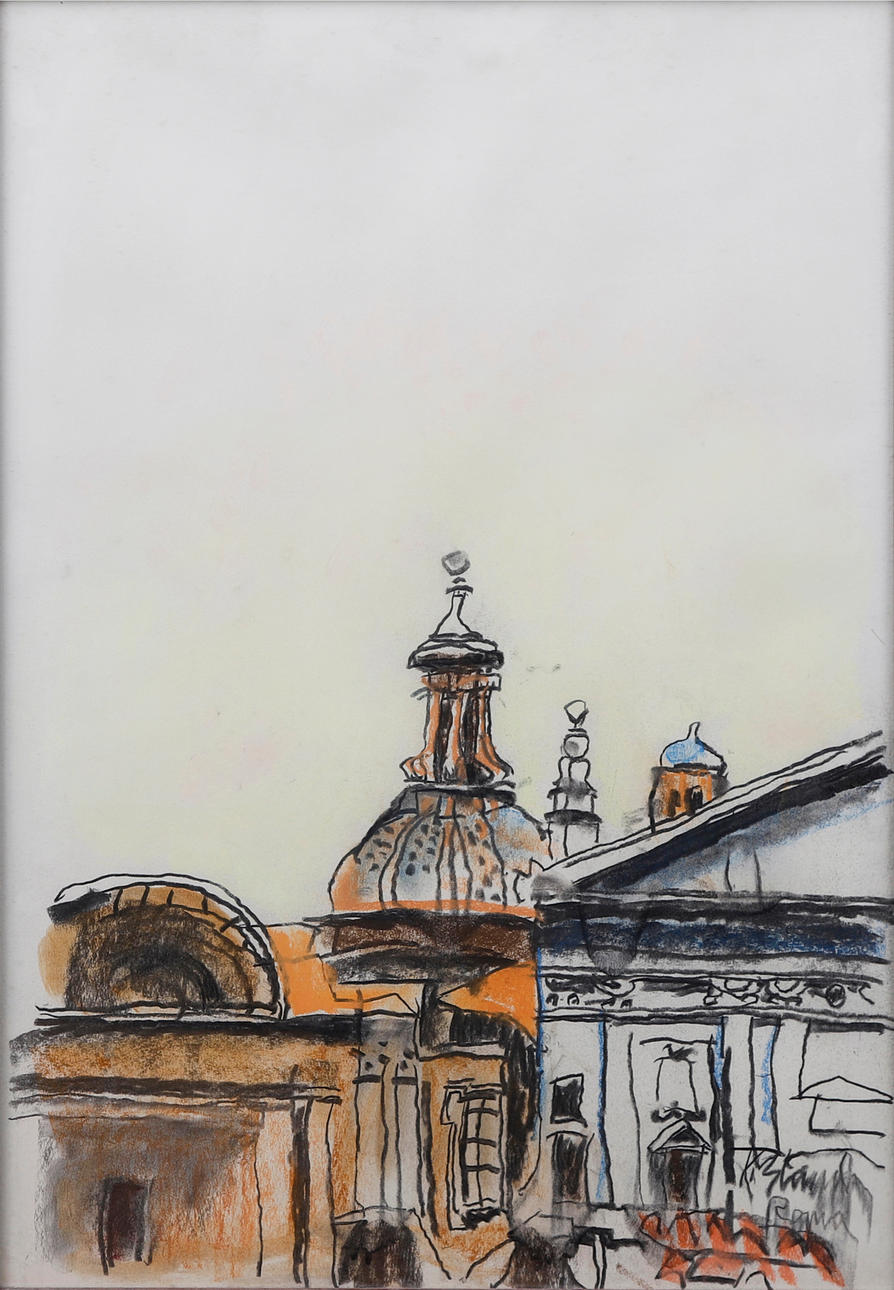 XAVIER BLANCH. Urban view, Rome.